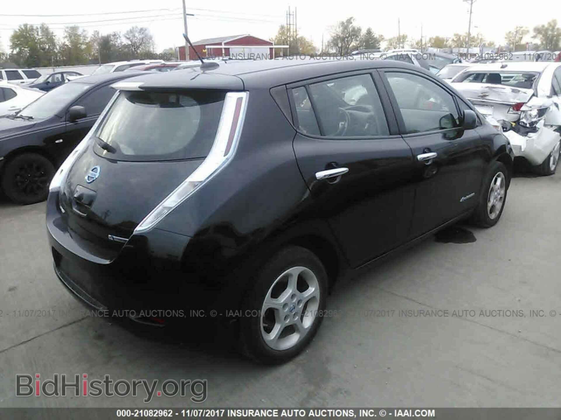 2013 Nissan Leaf - VIN: 1N4AZ0CP4DC407798 - Фото 4