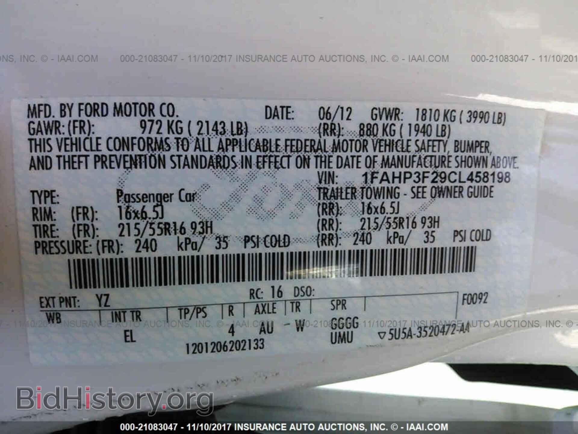 2012 Ford Focus - VIN: 1FAHP3F29CL458198 - Photo 9