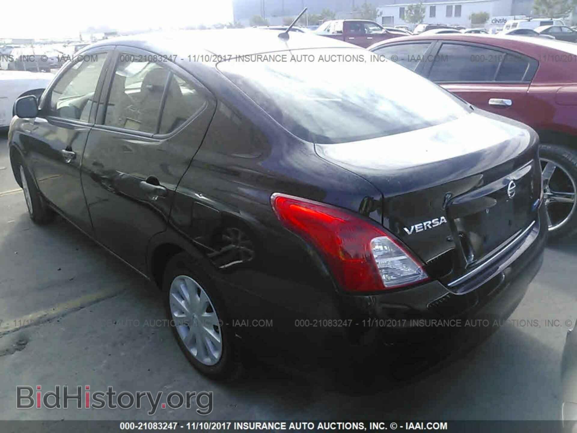 2012 Nissan Versa - VIN: 3N1CN7AP5CL930909 - Фото 3