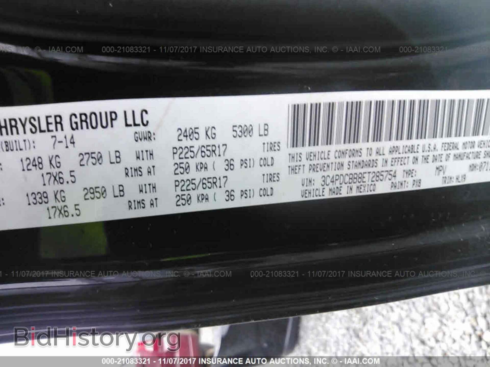 2014 Dodge Journey - VIN: 3C4PDCBB8ET285754 - Photo 9