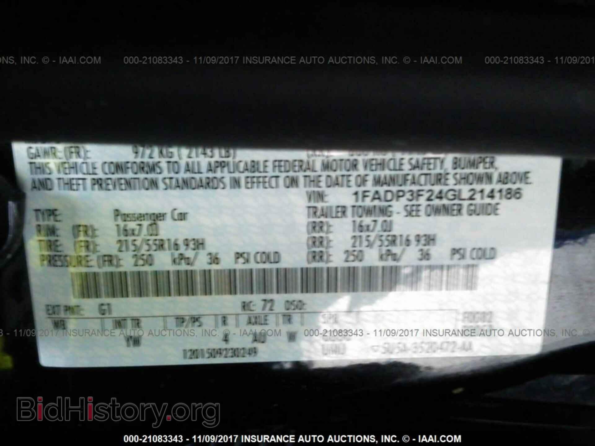 2016 Ford Focus - VIN: 1FADP3F24GL214186 - Photo 9