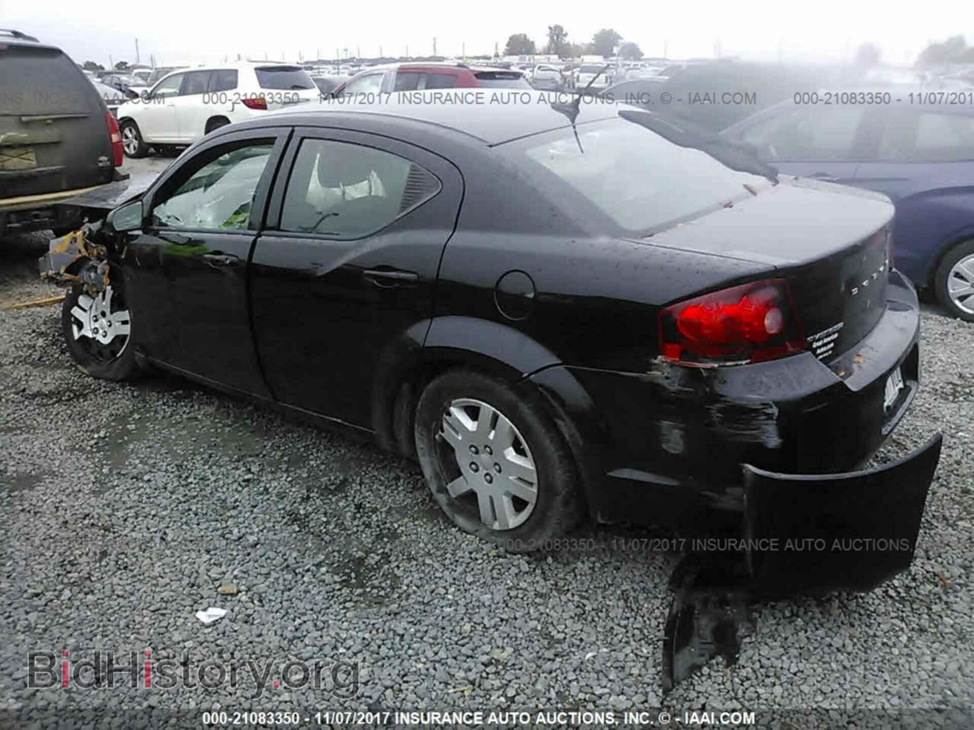2012 Dodge Avenger - VIN: 1C3CDZAB3CN110400 - Фото 3