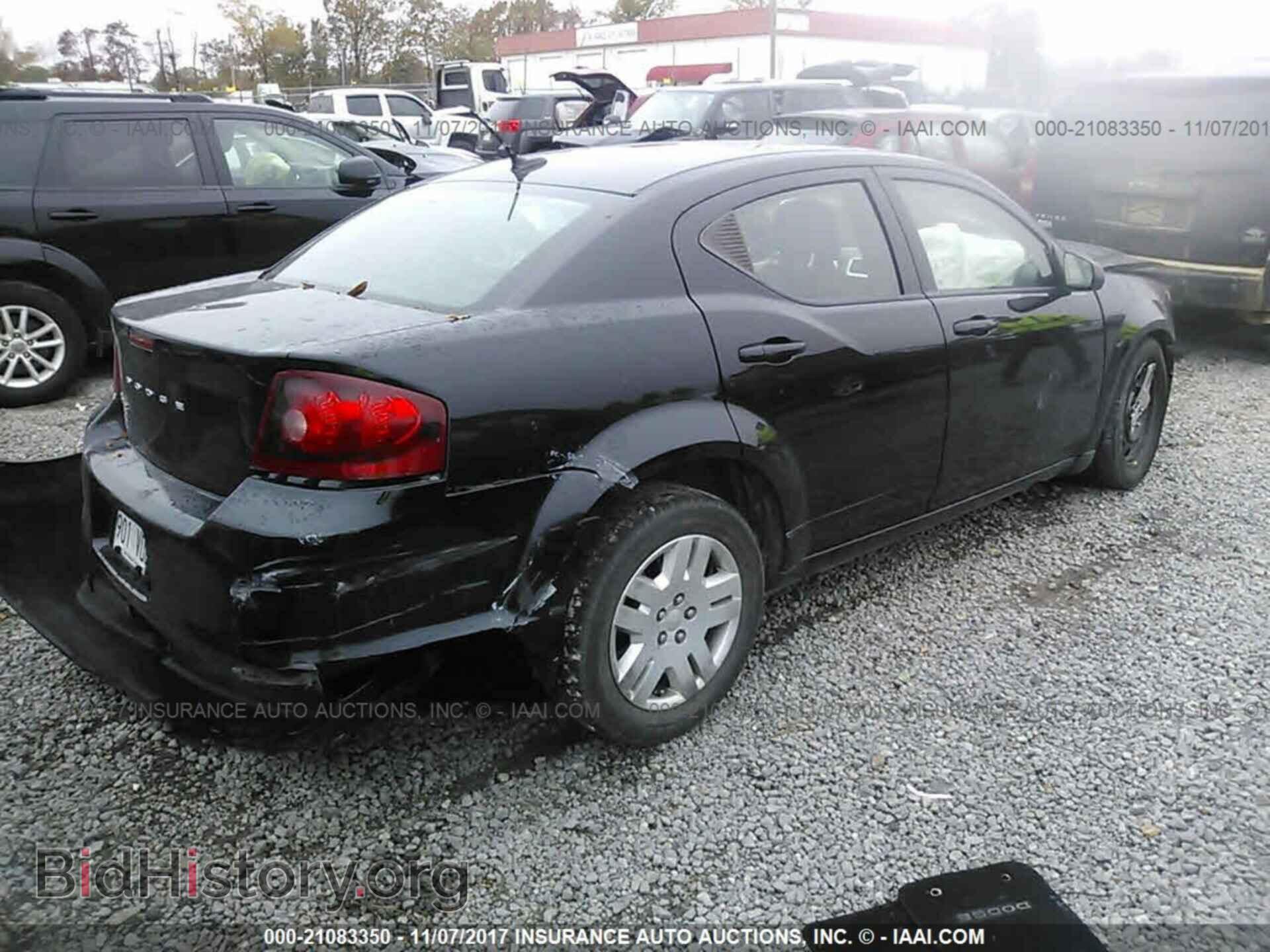 2012 Dodge Avenger - VIN: 1C3CDZAB3CN110400 - Фото 4