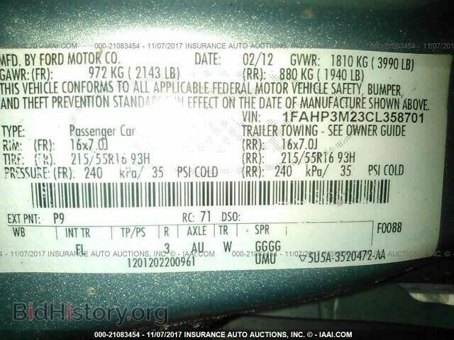 2012 Ford Focus - VIN: 1FAHP3M23CL358701 - Photo 9