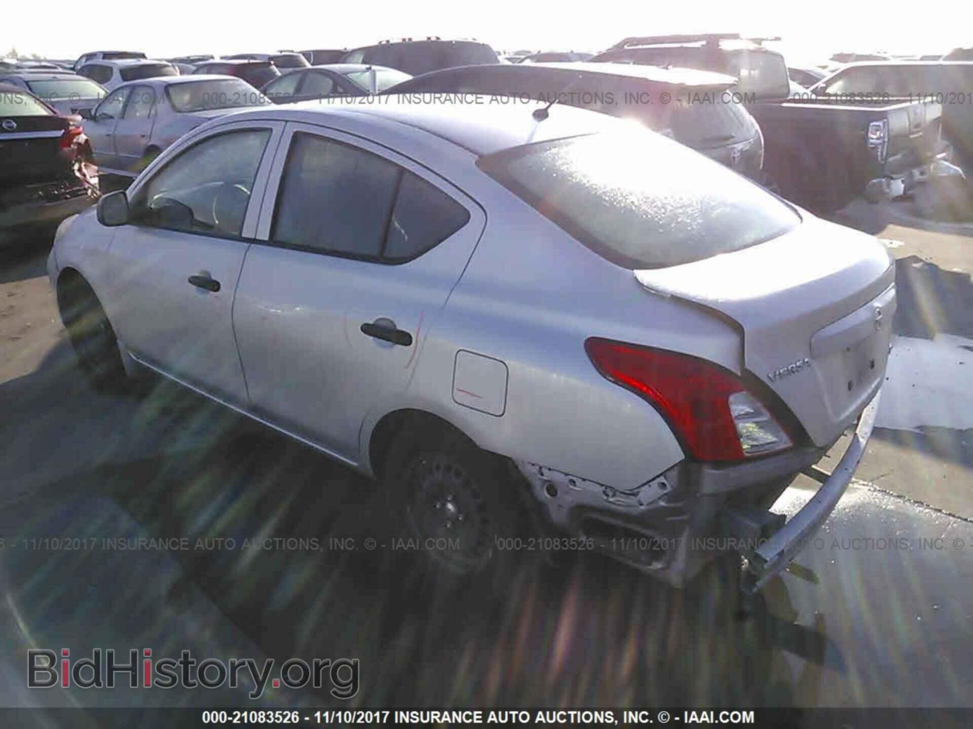 2012 Nissan Versa - VIN: 3N1CN7AP7CL837745 - Фото 3