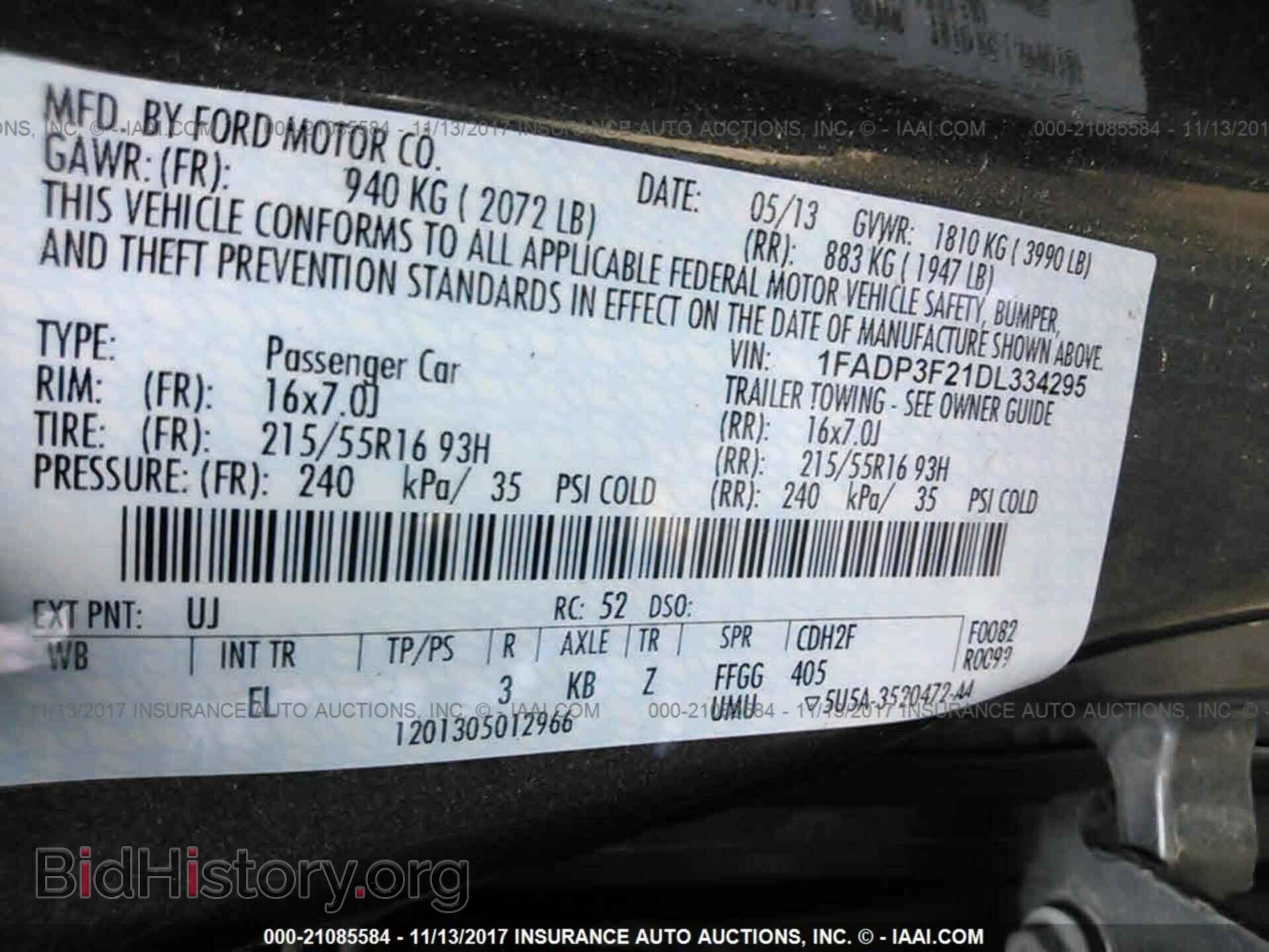 2013 Ford Focus - VIN: 1FADP3F21DL334295 - Photo 9
