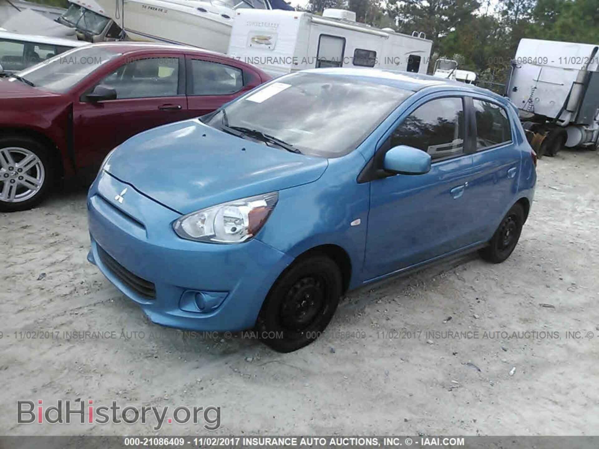 2015 Mitsubishi Mirage - VIN: ML32A3HJ5FH004496 - Фото 2