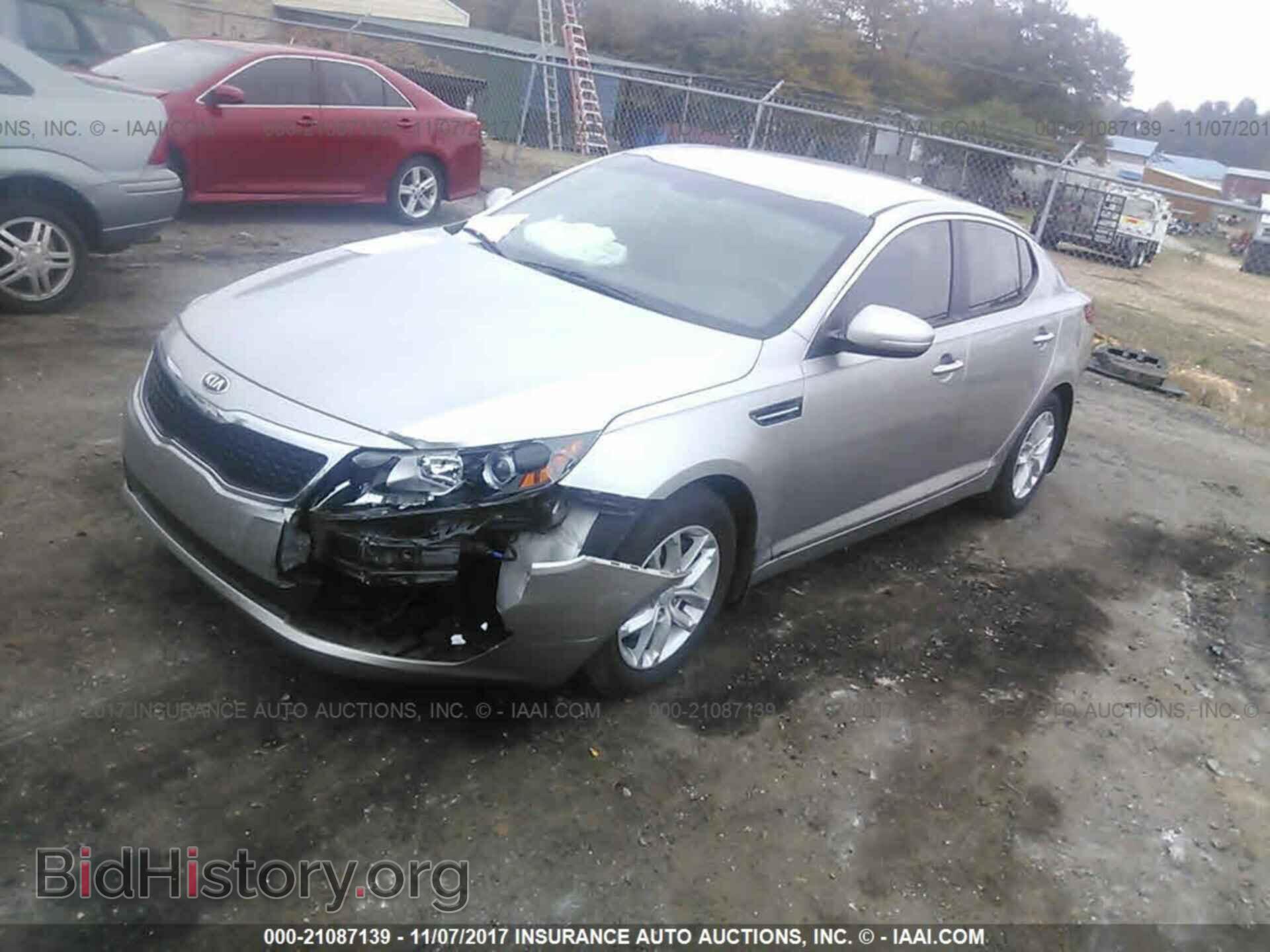 2013 Kia Optima - VIN: KNAGM4A70D5386995 - Фото 2