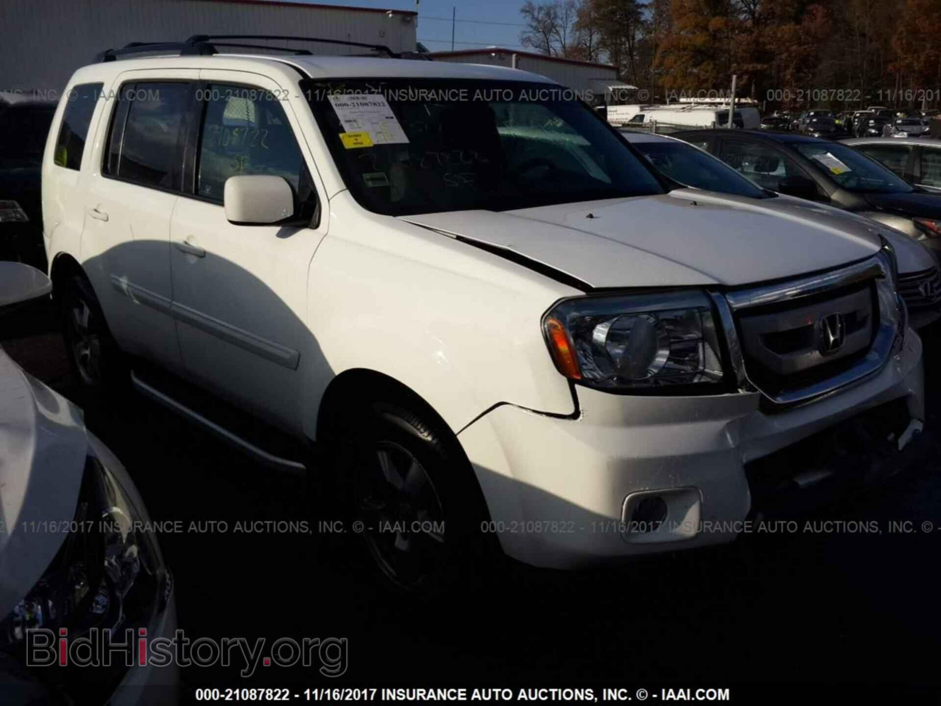 Фотография 5FNYF4H47BB041942 - Honda Pilot 2011