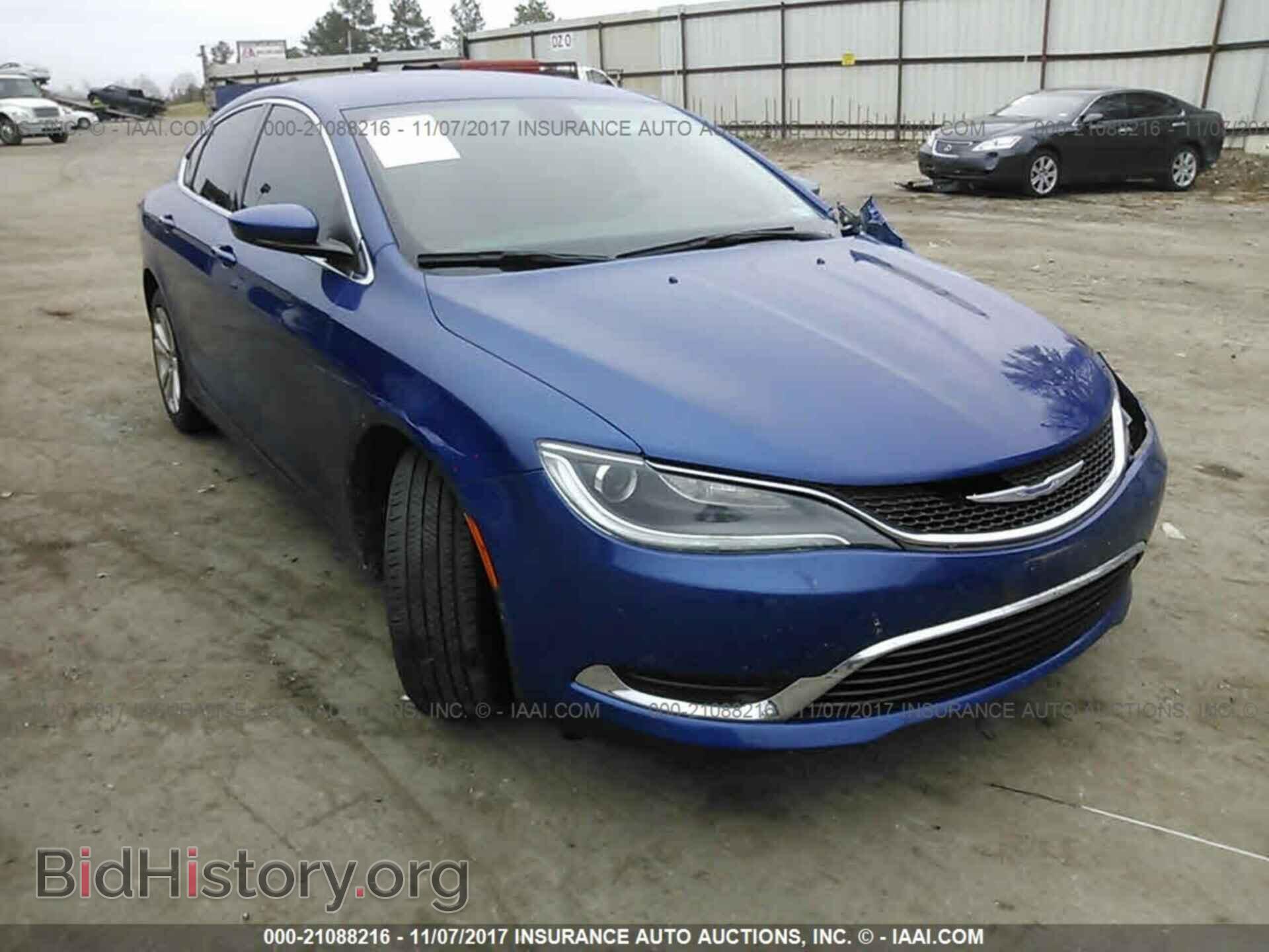 Фотография 1C3CCCABXGN112523 - Chrysler 200 2016