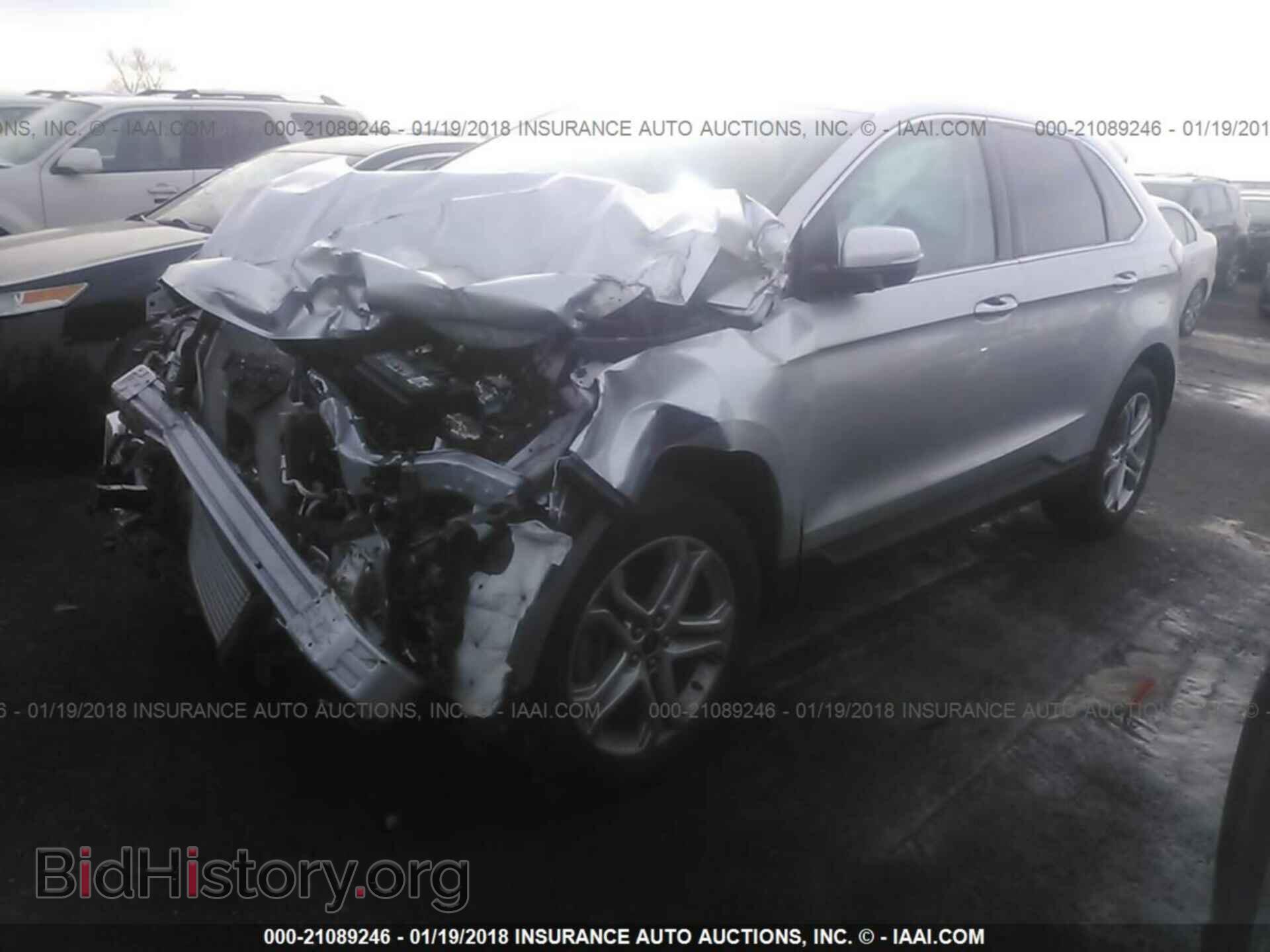 2015 Ford Edge - VIN: 2FMTK4K93FBB28407 - Фото 2