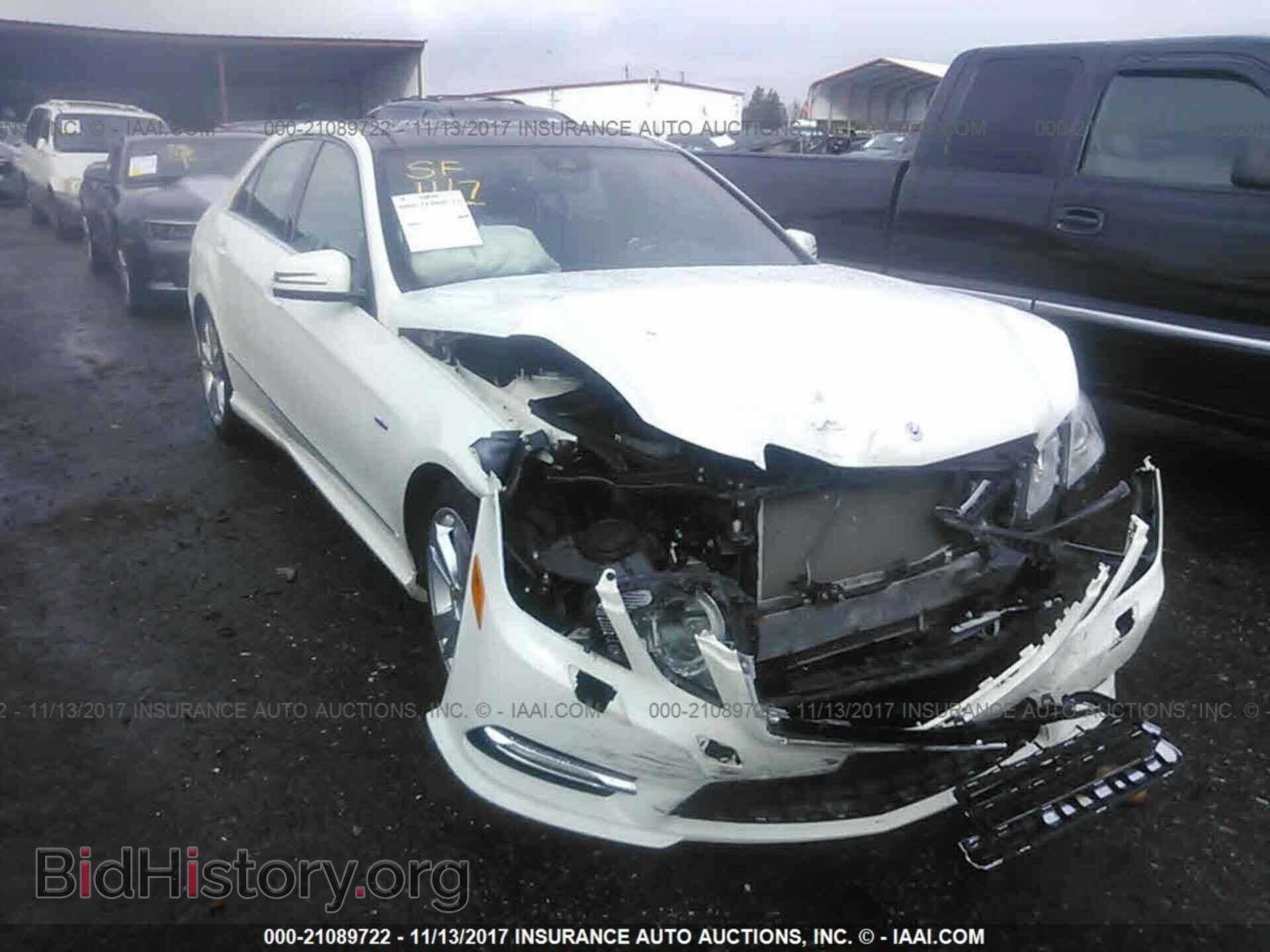 Photo WDDHF8JB4CA648316 - Mercedes-benz E 2012