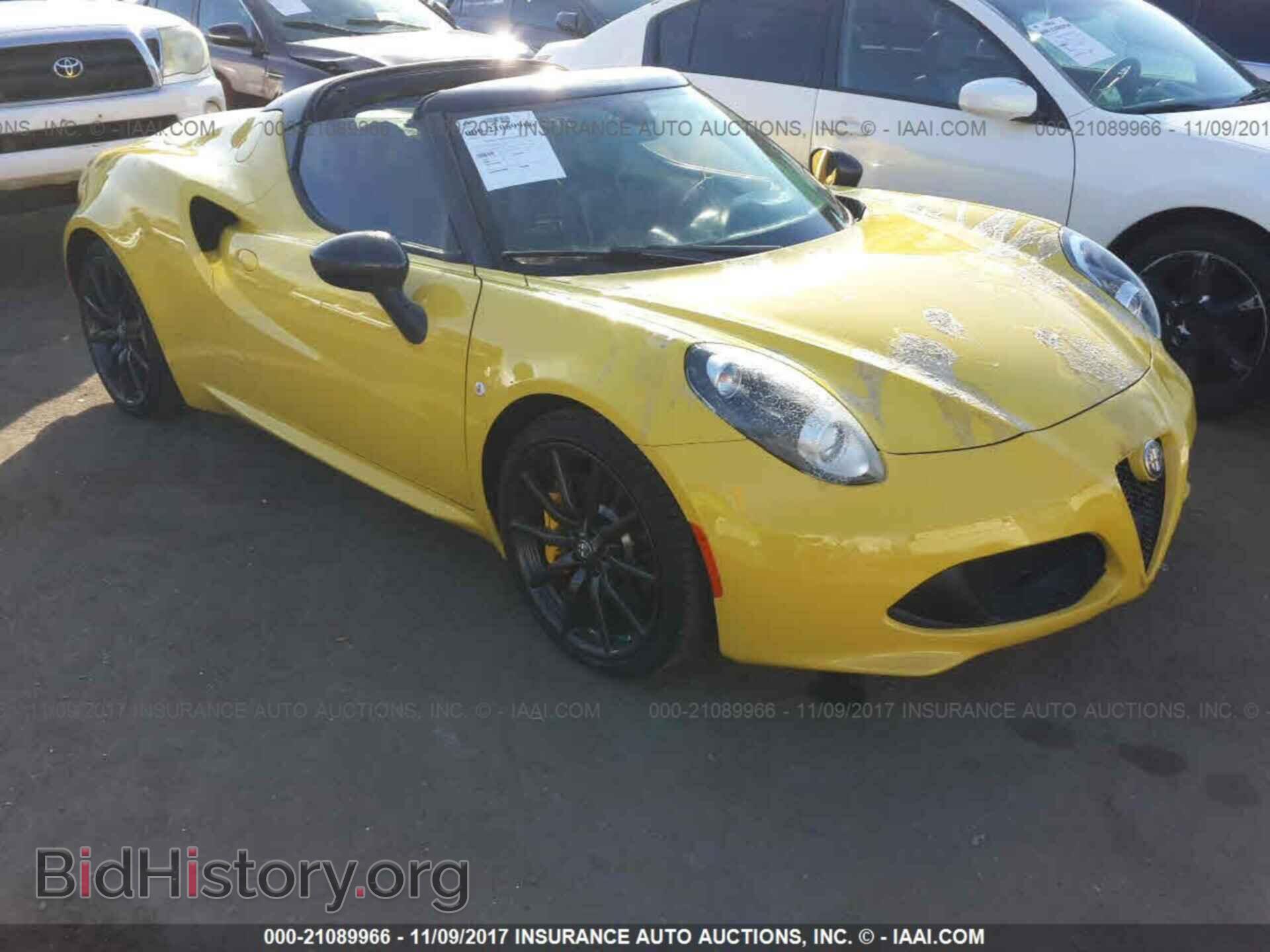 Фотография ZARBAAB43GM183396 - Alfa romeo 4c 2016