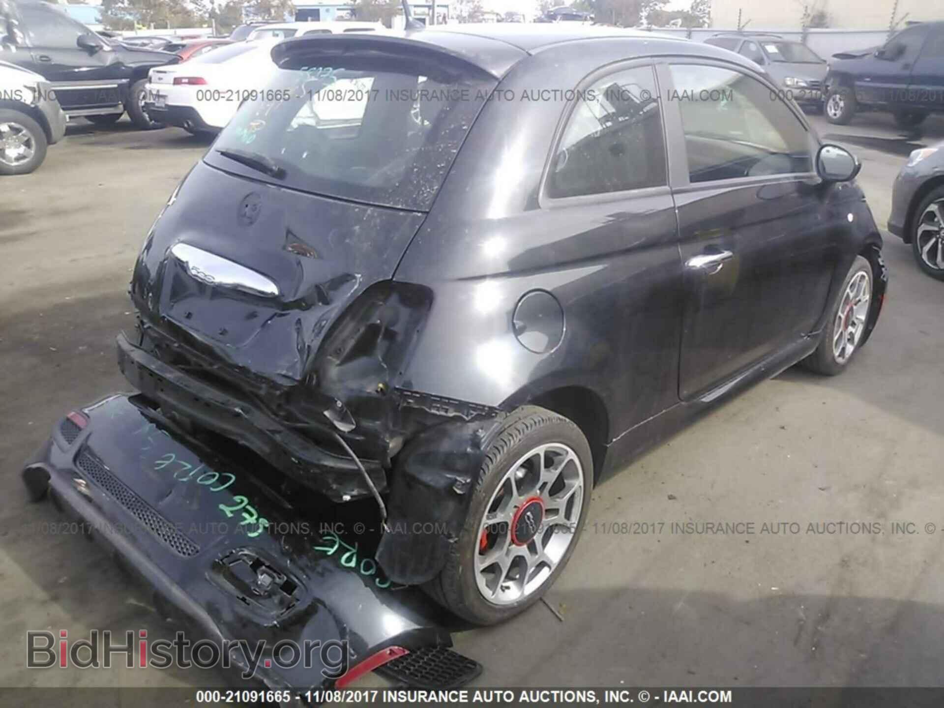 2013 Fiat 500 - VIN: 3C3CFFBR6DT633030 - Фото 4
