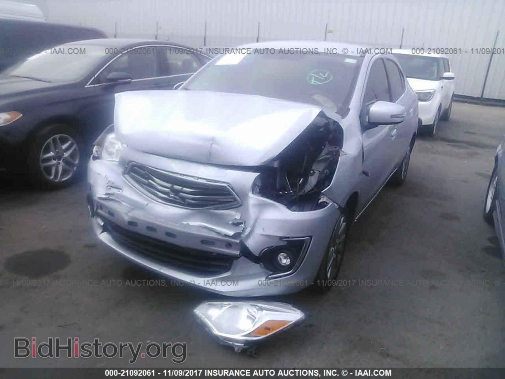 2017 Mitsubishi Mirage - VIN: ML32F4FJ1HHF16627 - Фото 2