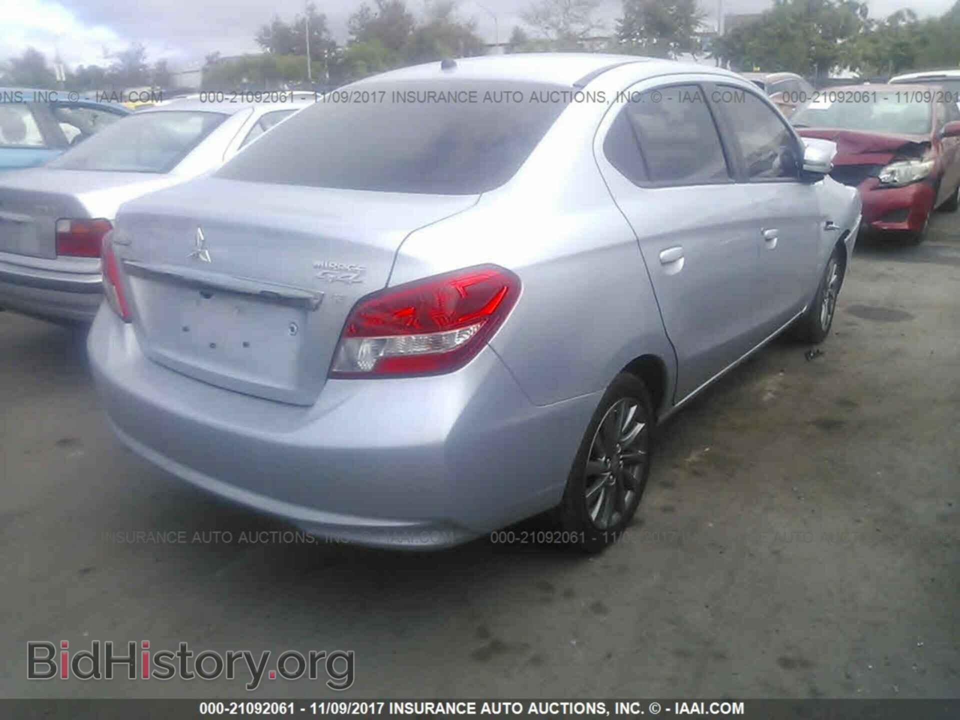 2017 Mitsubishi Mirage - VIN: ML32F4FJ1HHF16627 - Фото 4