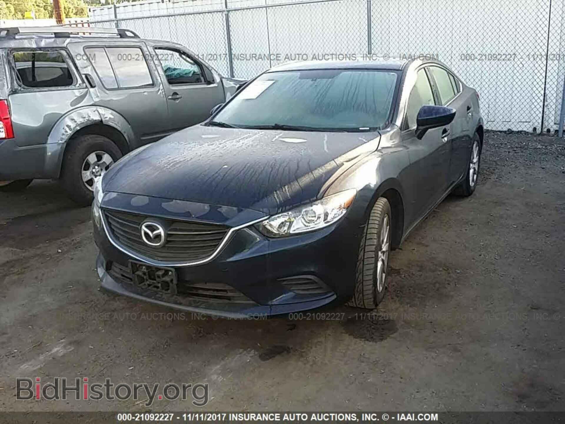 2015 Mazda 6 - VIN: JM1GJ1U58F1203745 - Фото 2