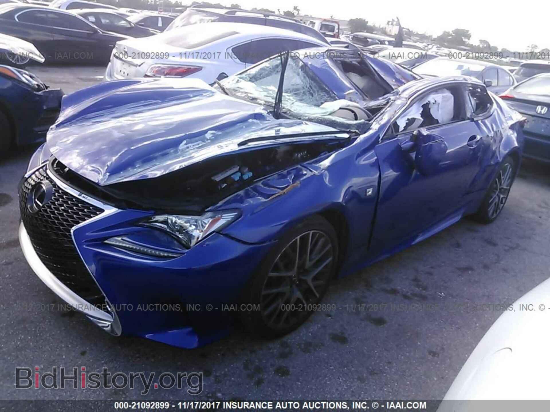 2015 Lexus Rc - VIN: JTHHE5BC5F5009845 - Photo 2
