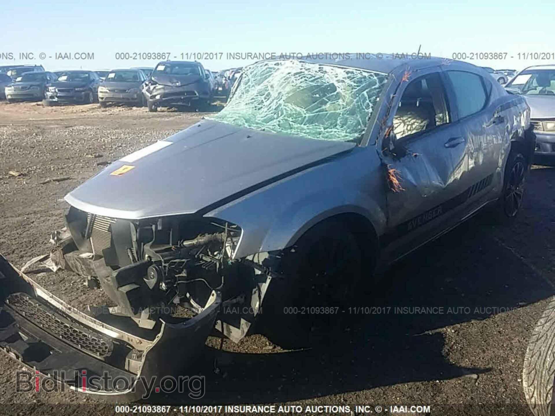 2013 Dodge Avenger - VIN: 1C3CDZCB0DN632075 - Photo 2