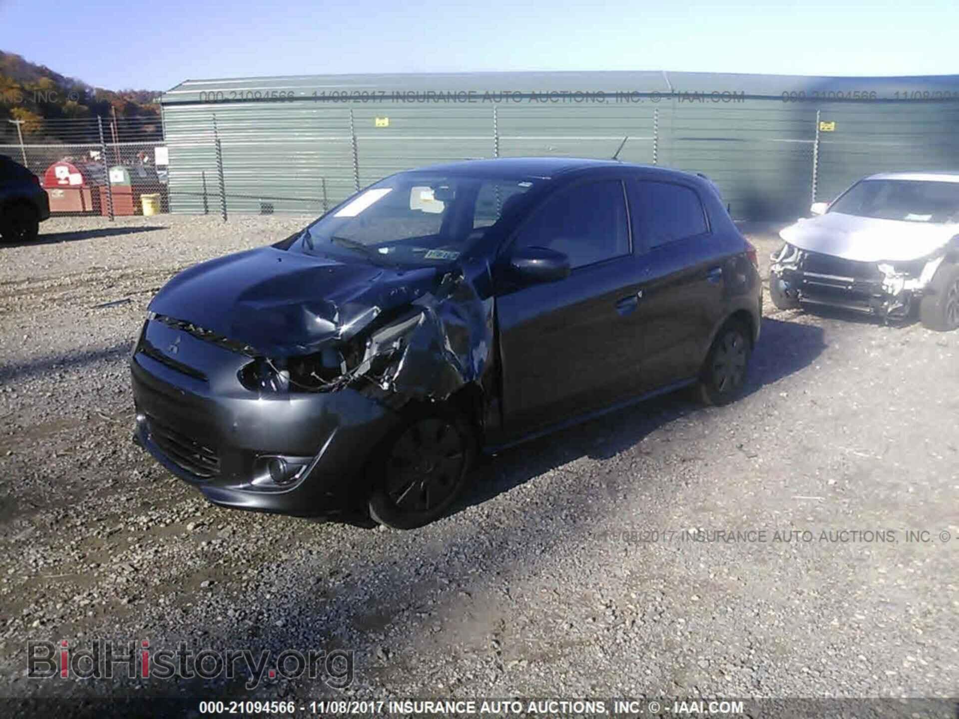 2015 Mitsubishi Mirage - VIN: ML32A3HJ0FH014322 - Фото 2
