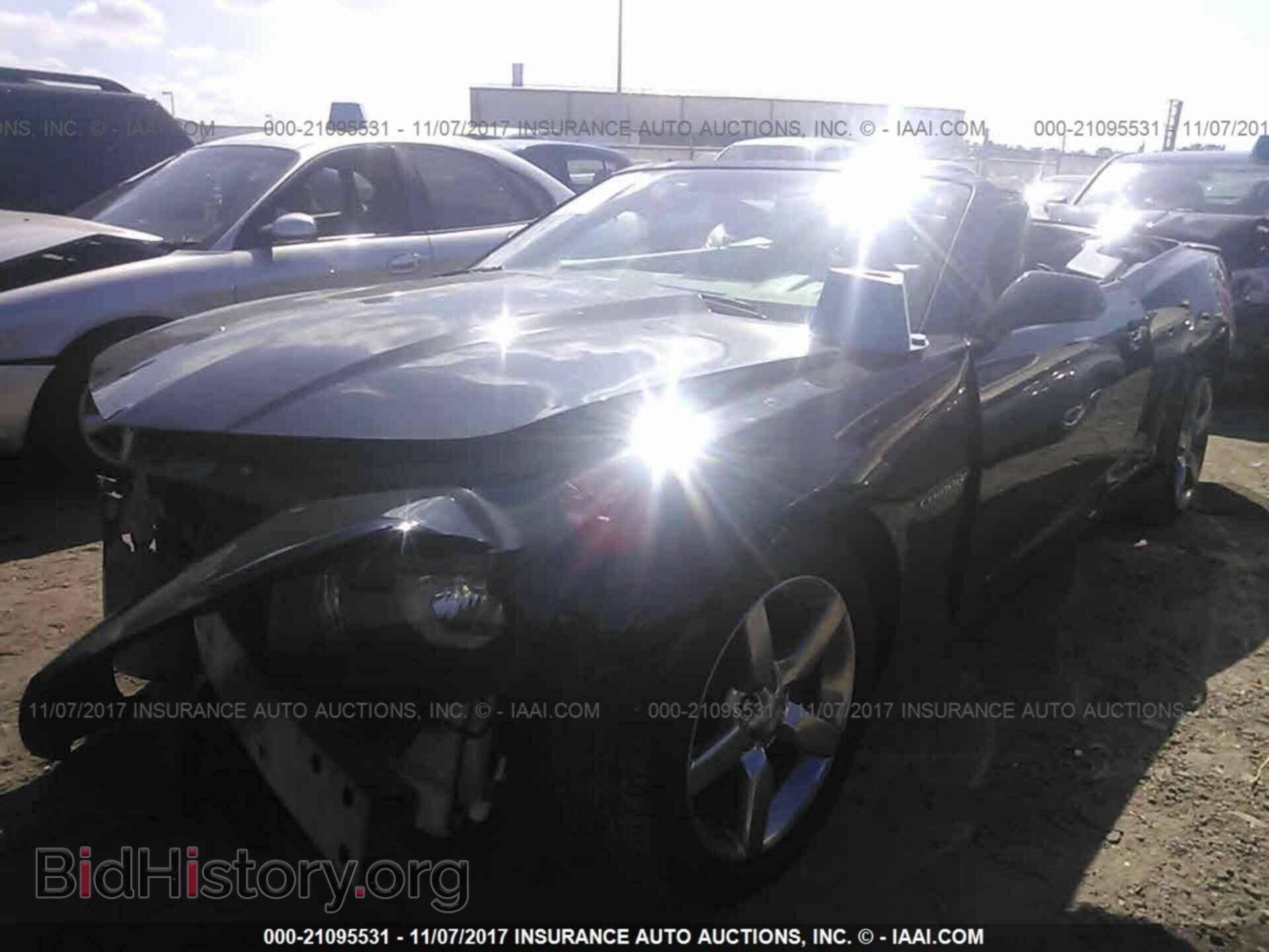2012 Chevrolet Camaro - VIN: 2G1FB3D34C9212302 - Photo 2