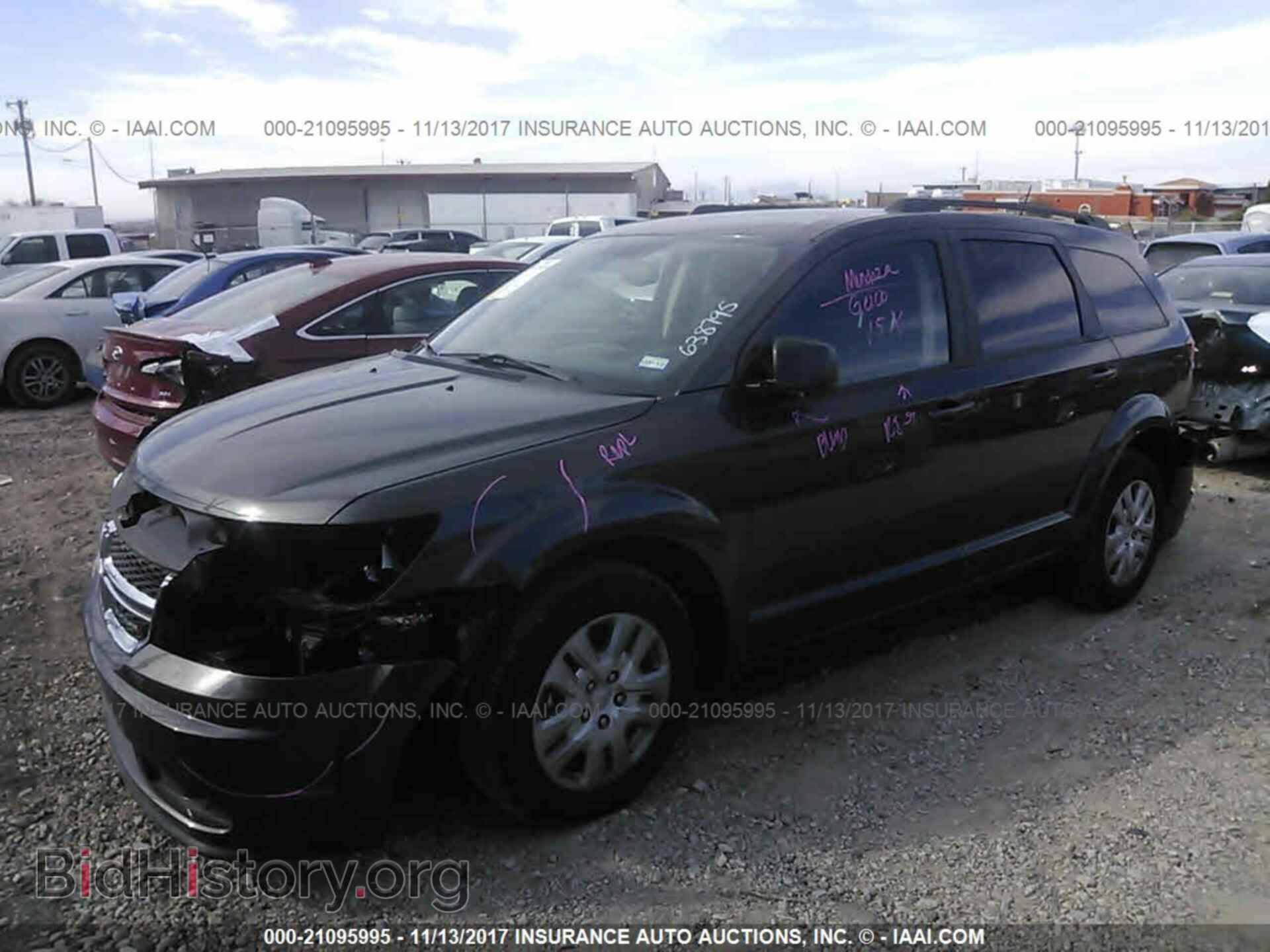 2017 Dodge Journey - VIN: 3C4PDCAB5HT638795 - Фото 2