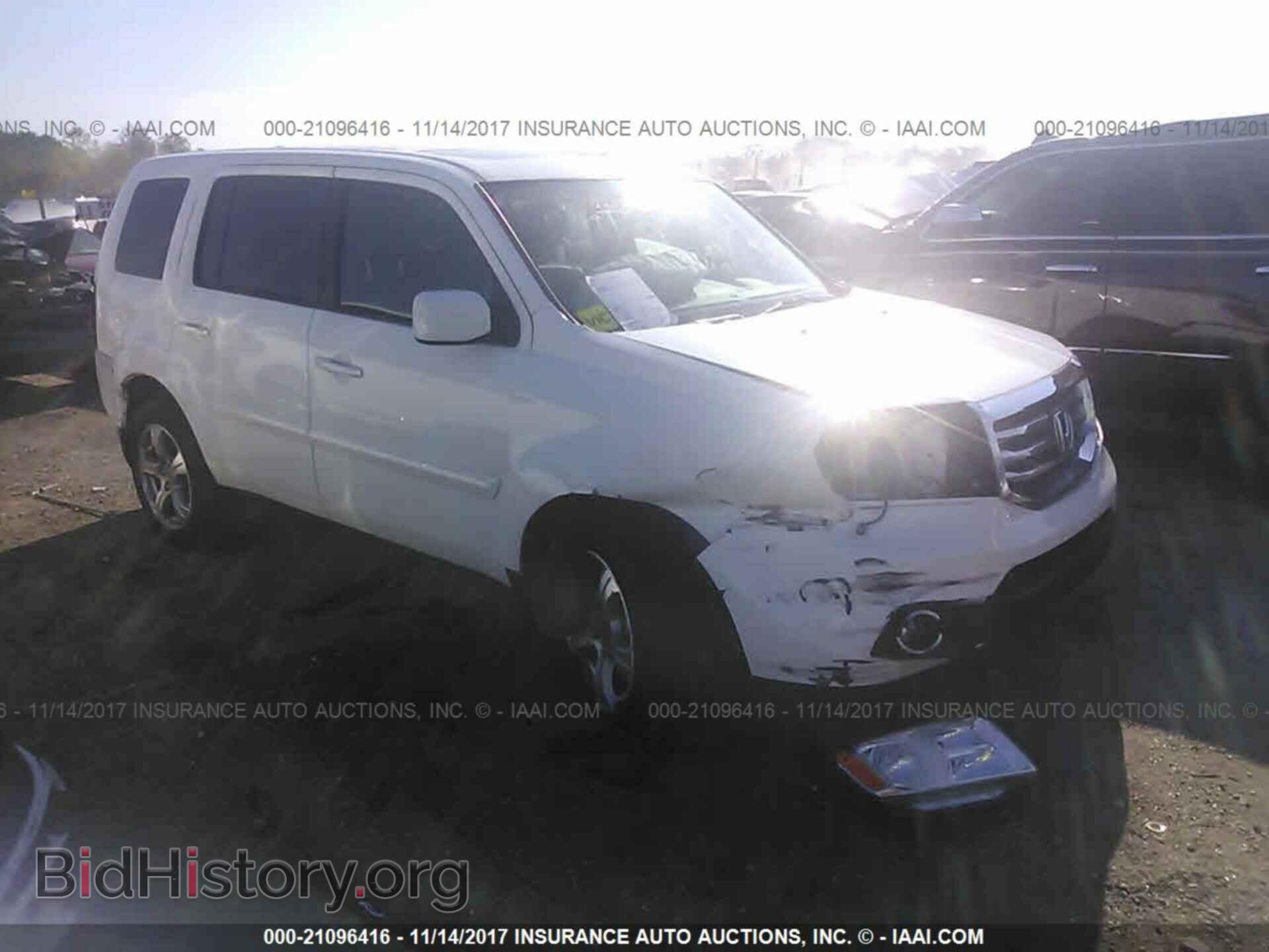 Фотография 5FNYF3H57DB001026 - Honda Pilot 2013