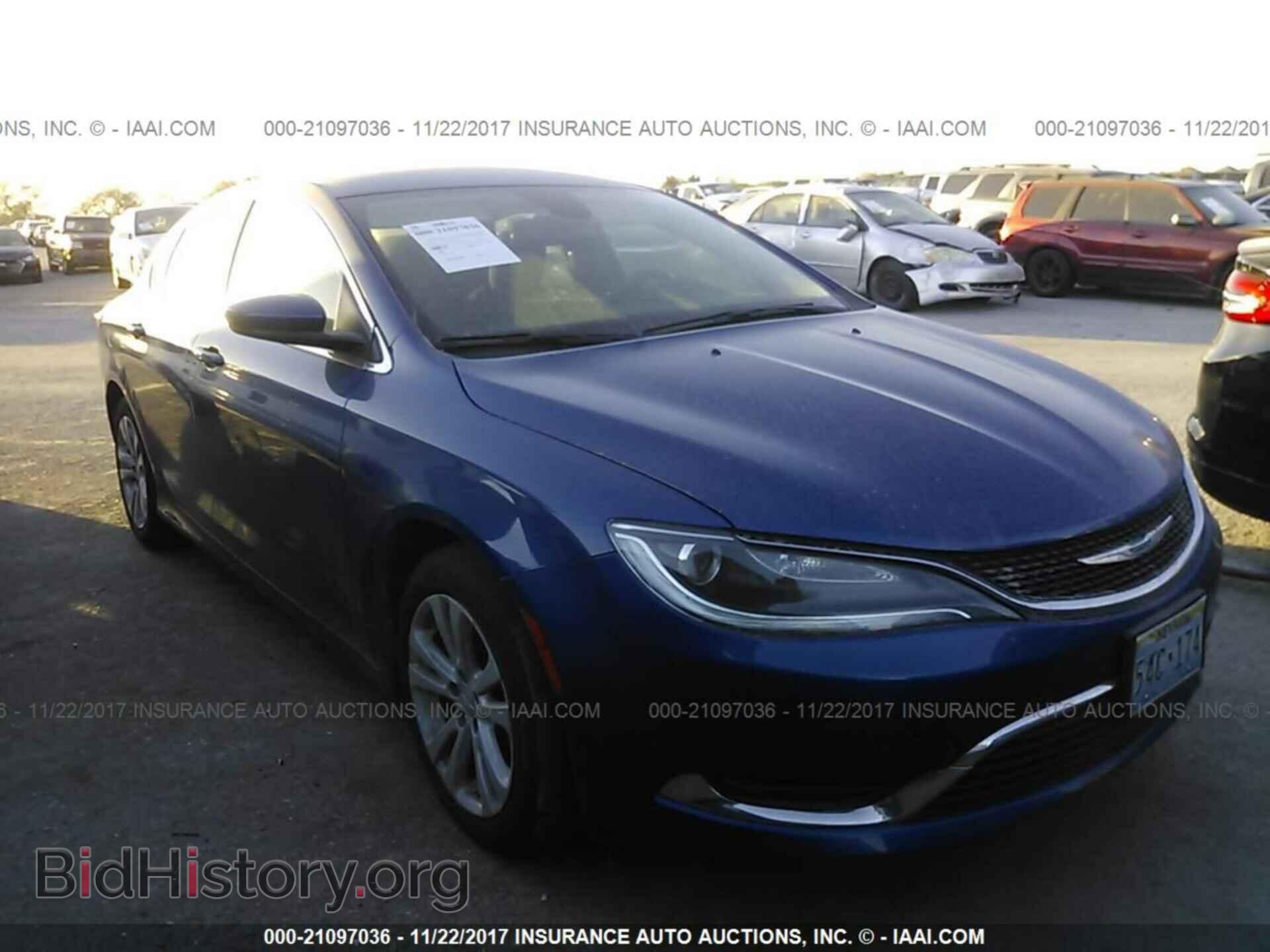 Фотография 1C3CCCAB9GN164242 - Chrysler 200 2016