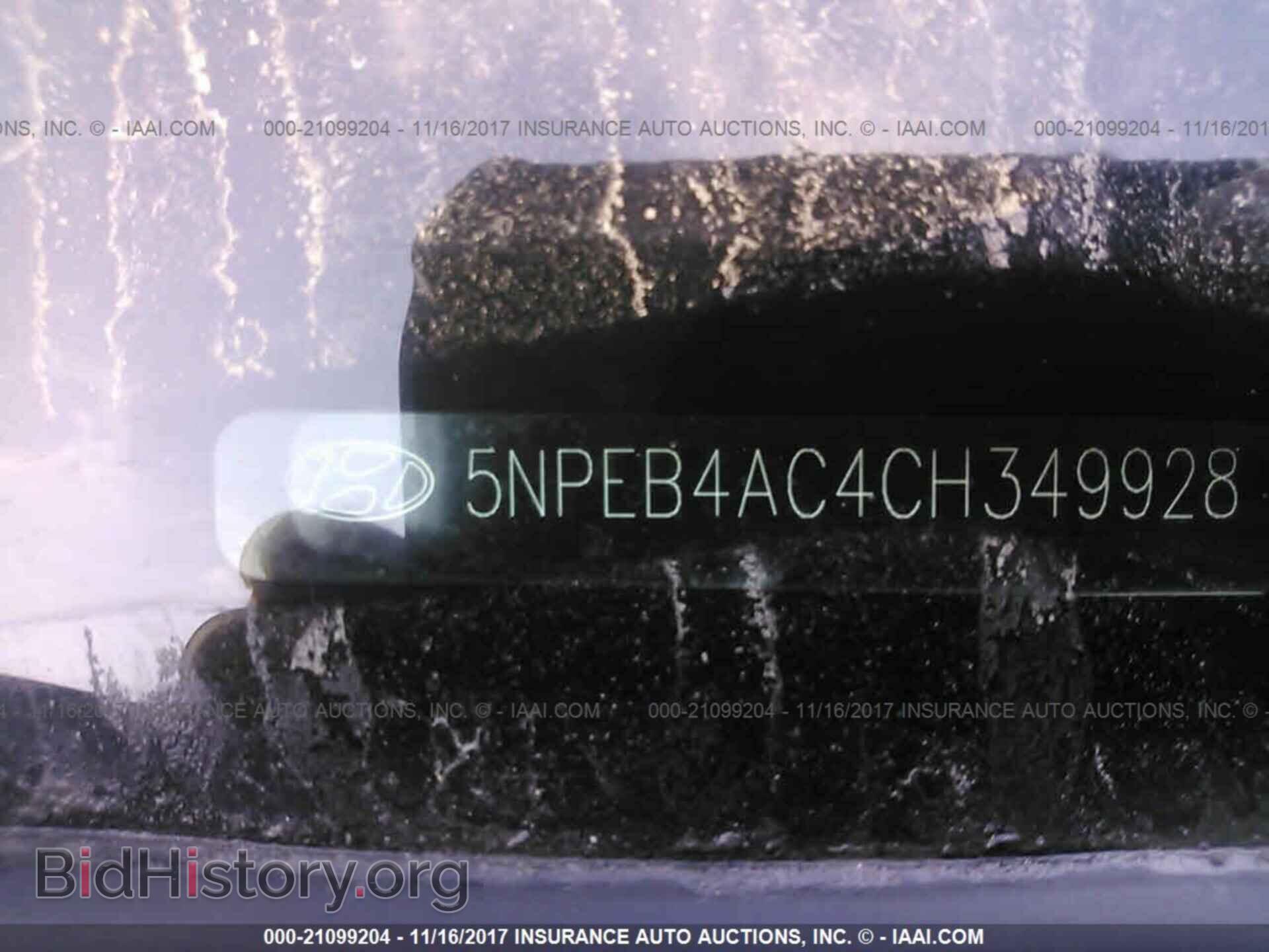 2012 Hyundai Sonata - VIN: 5NPEB4AC4CH349928 - Фото 9