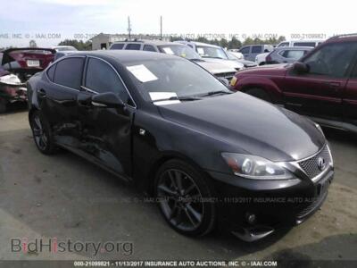 2011 Lexus IS, black — VIN JTHBF5C26B2100403, IAAI