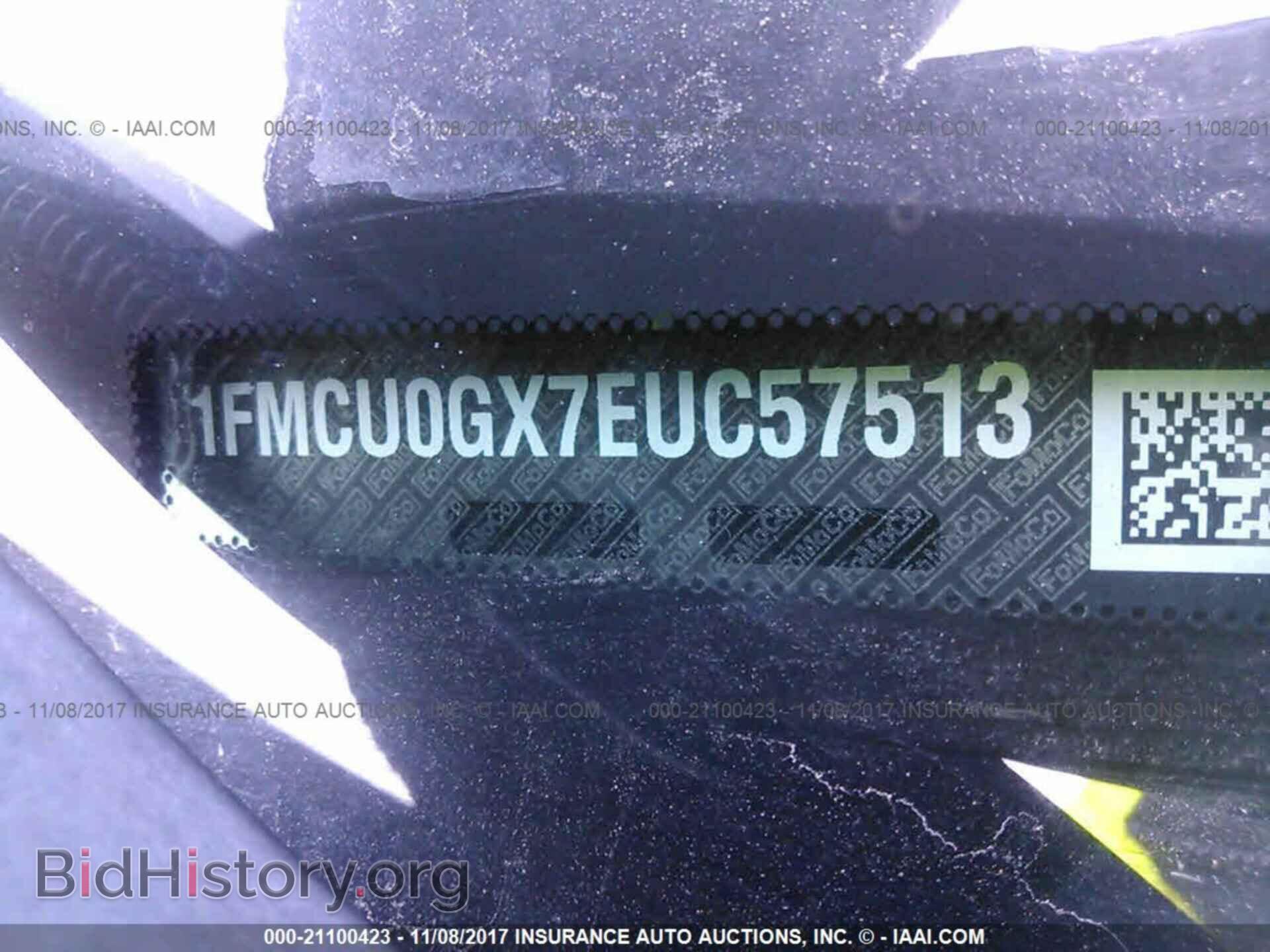 2014 Ford Escape - VIN: 1FMCU0GX7EUC57513 - Фото 9