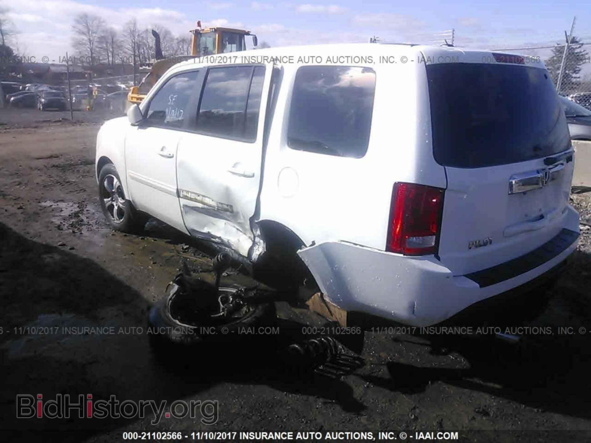 2012 Honda Pilot - VIN: 5FNYF4H6XCB008890 - Фото 3