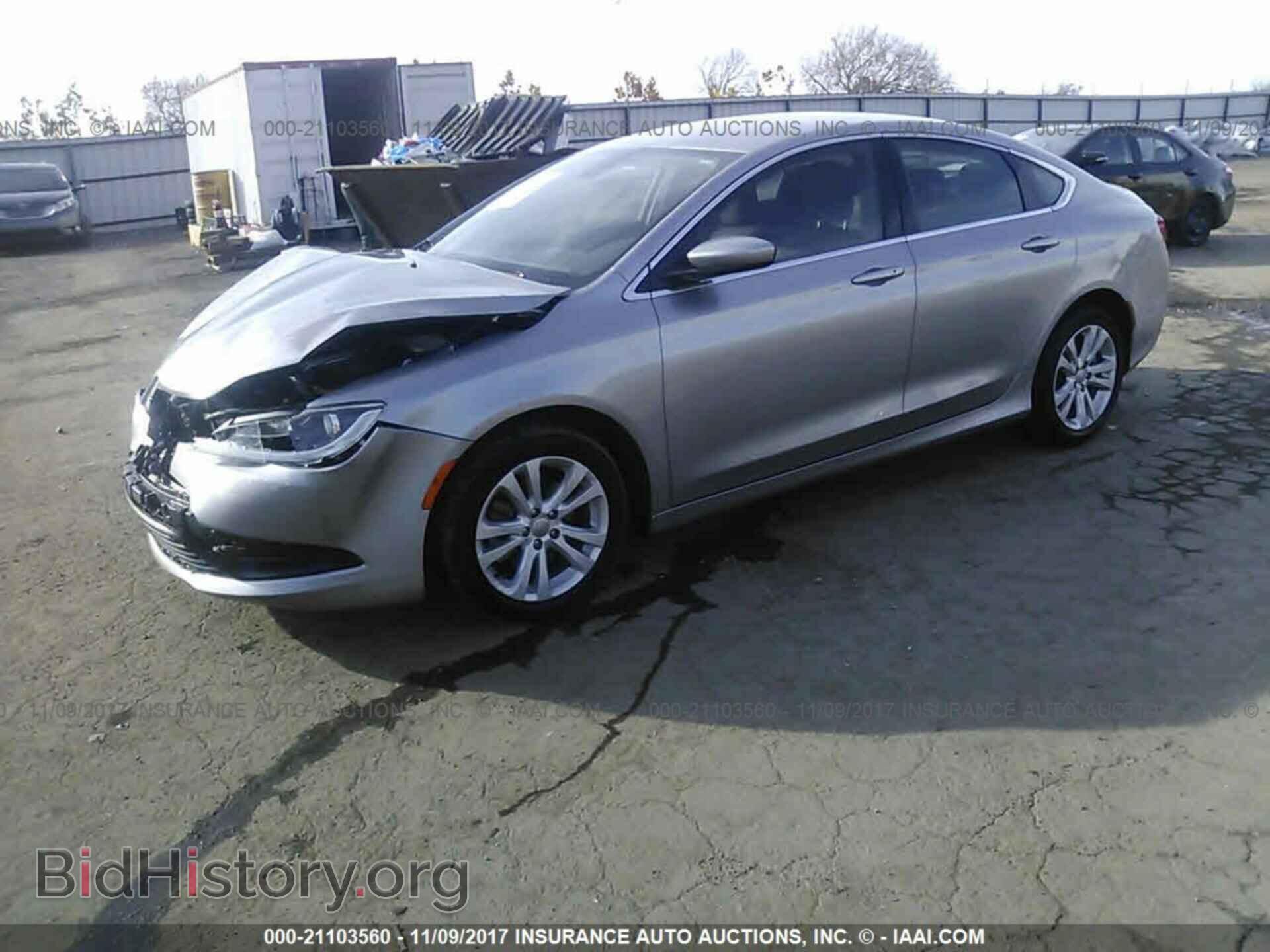 2016 Chrysler 200 - VIN: 1C3CCCFB0GN182749 - Photo 2