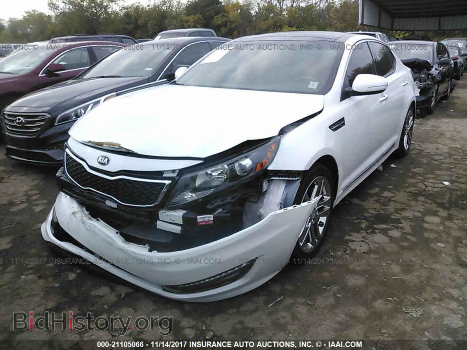 2013 Kia Optima - VIN: 5XXGR4A68DG214625 - Фото 2
