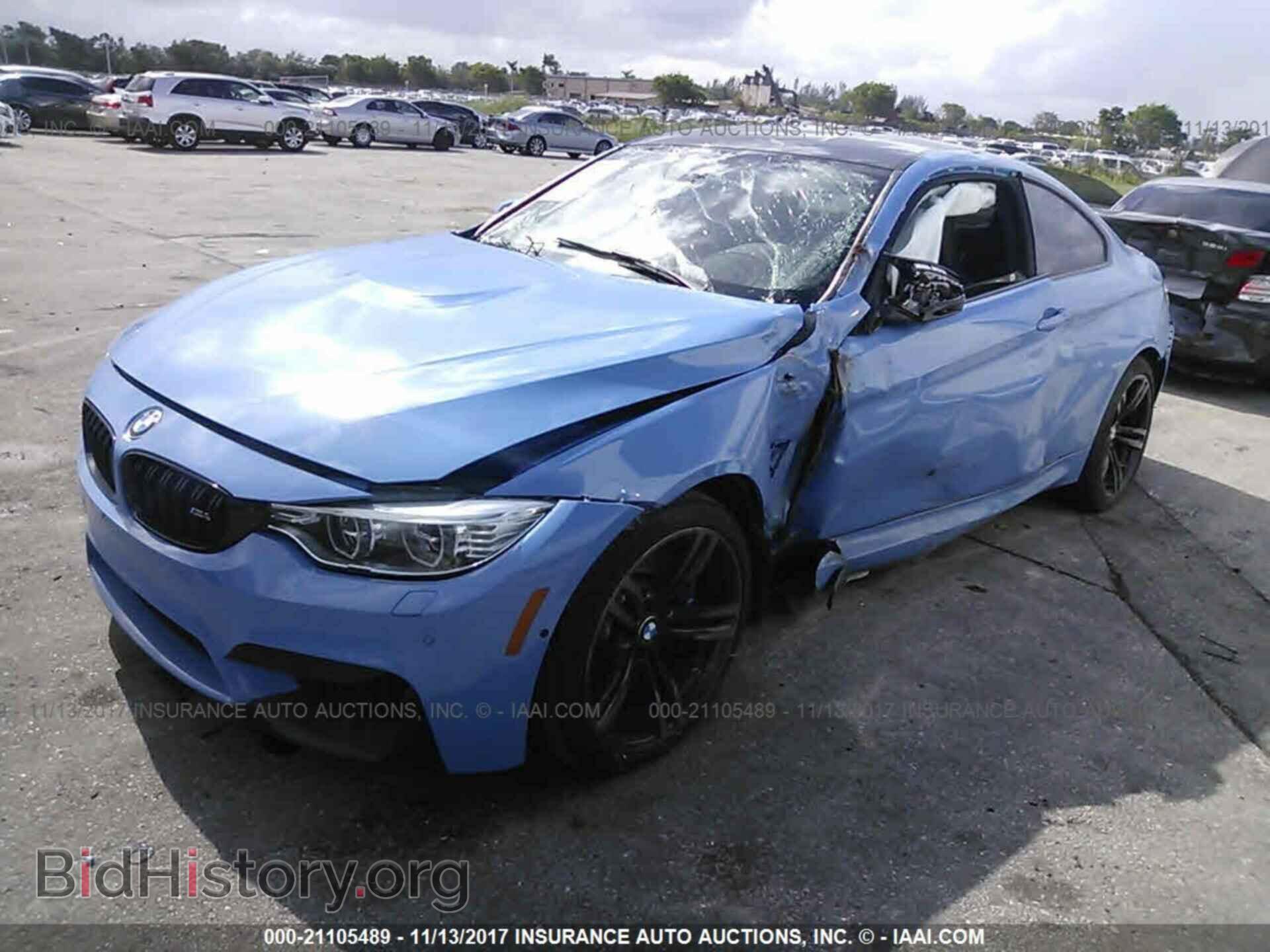 2017 Bmw M4 - VIN: WBS3R9C50HK709096 - Фото 2