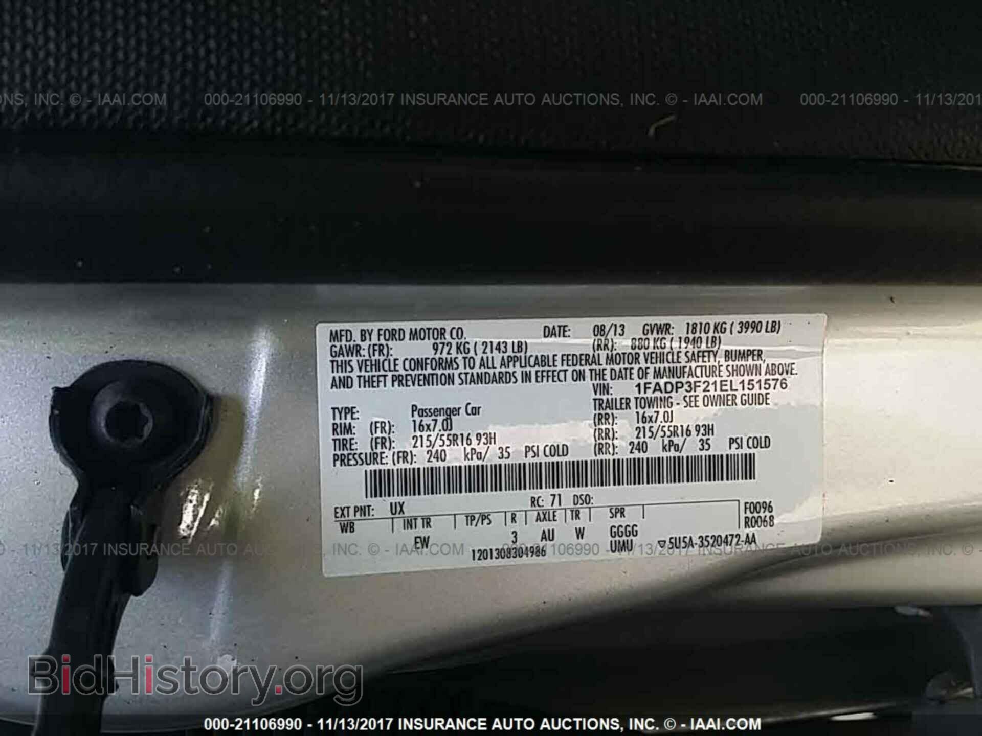 2014 Ford Focus - VIN: 1FADP3F21EL151576 - Photo 9
