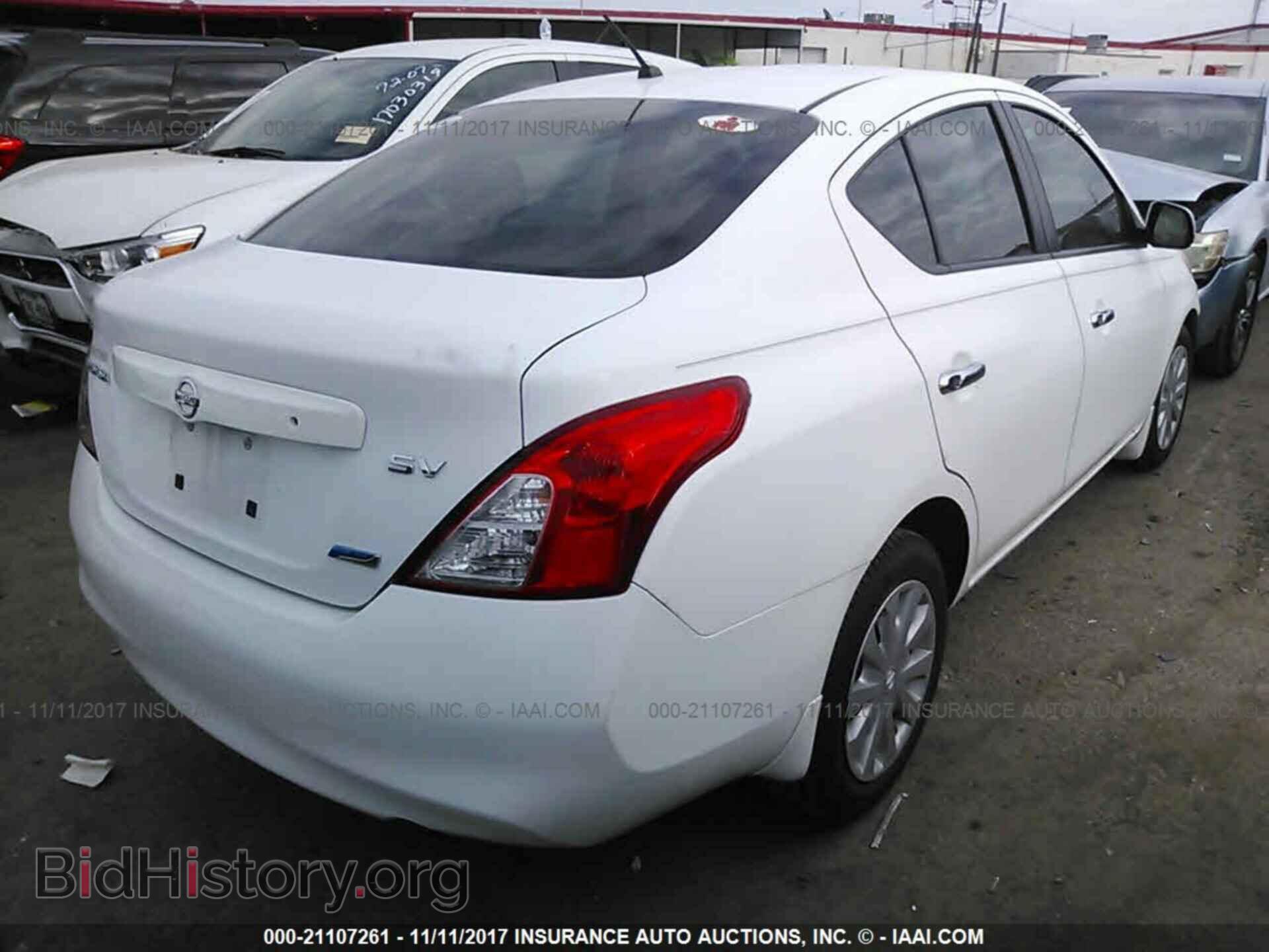 2012 Nissan Versa - VIN: 3N1CN7AP1CL908826 - Фото 4