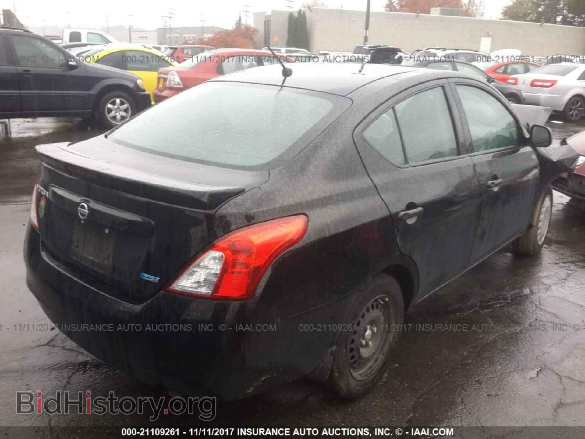2014 Nissan Versa - VIN: 3N1CN7AP9EL805754 - Фото 4