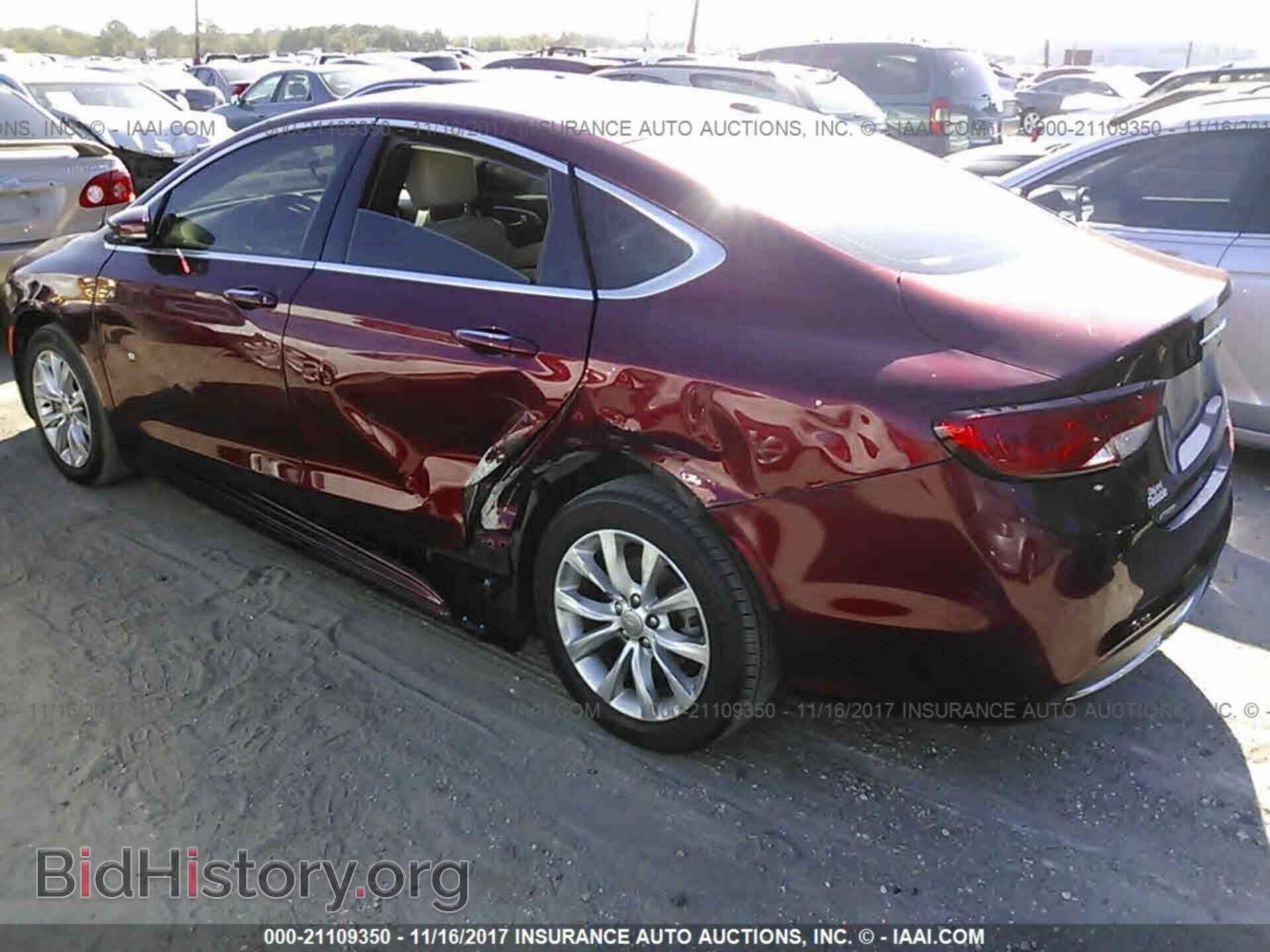 2015 Chrysler 200 - VIN: 1C3CCCCB6FN599313 - Фото 3