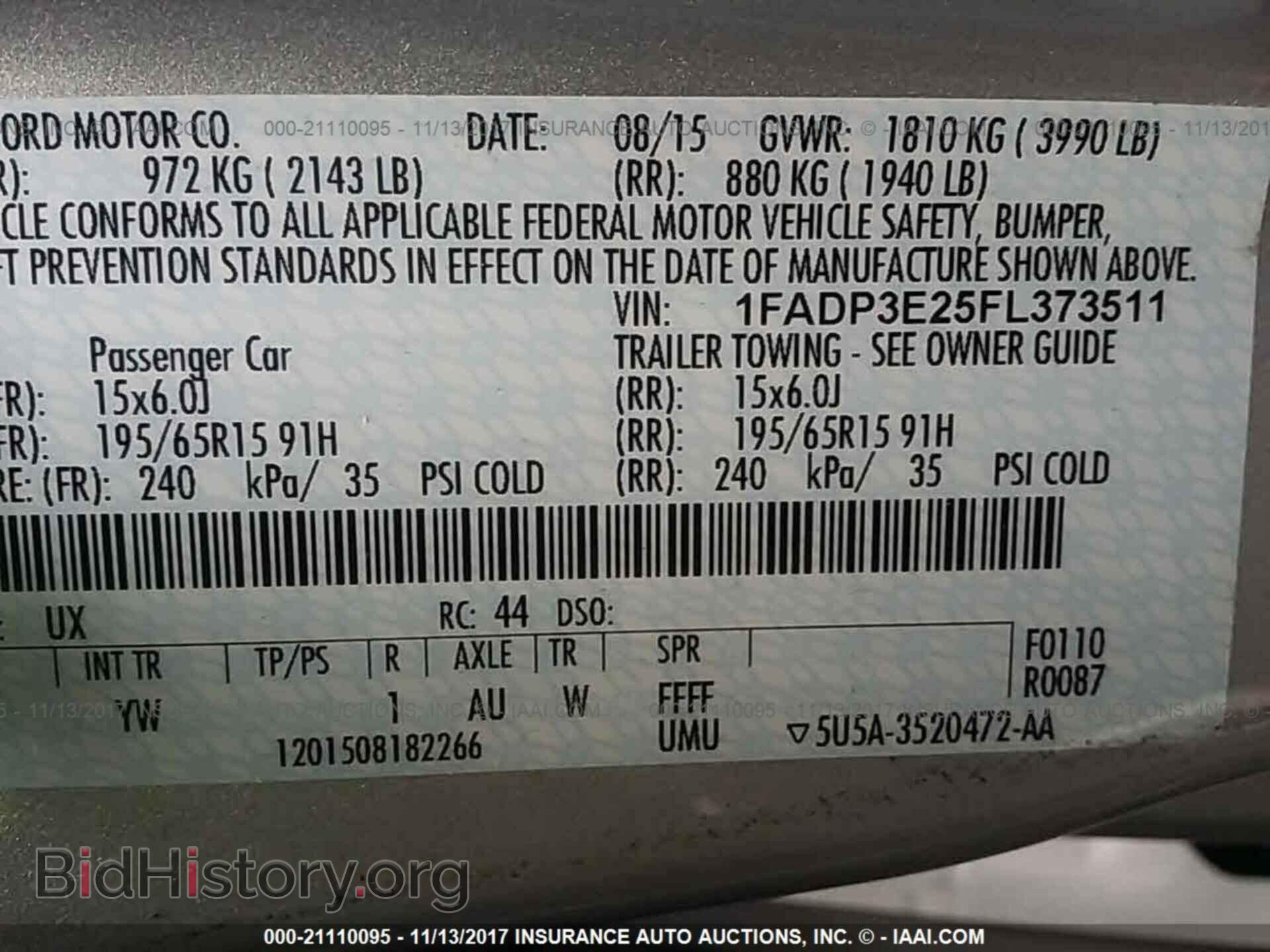 2015 Ford Focus - VIN: 1FADP3E25FL373511 - Photo 9