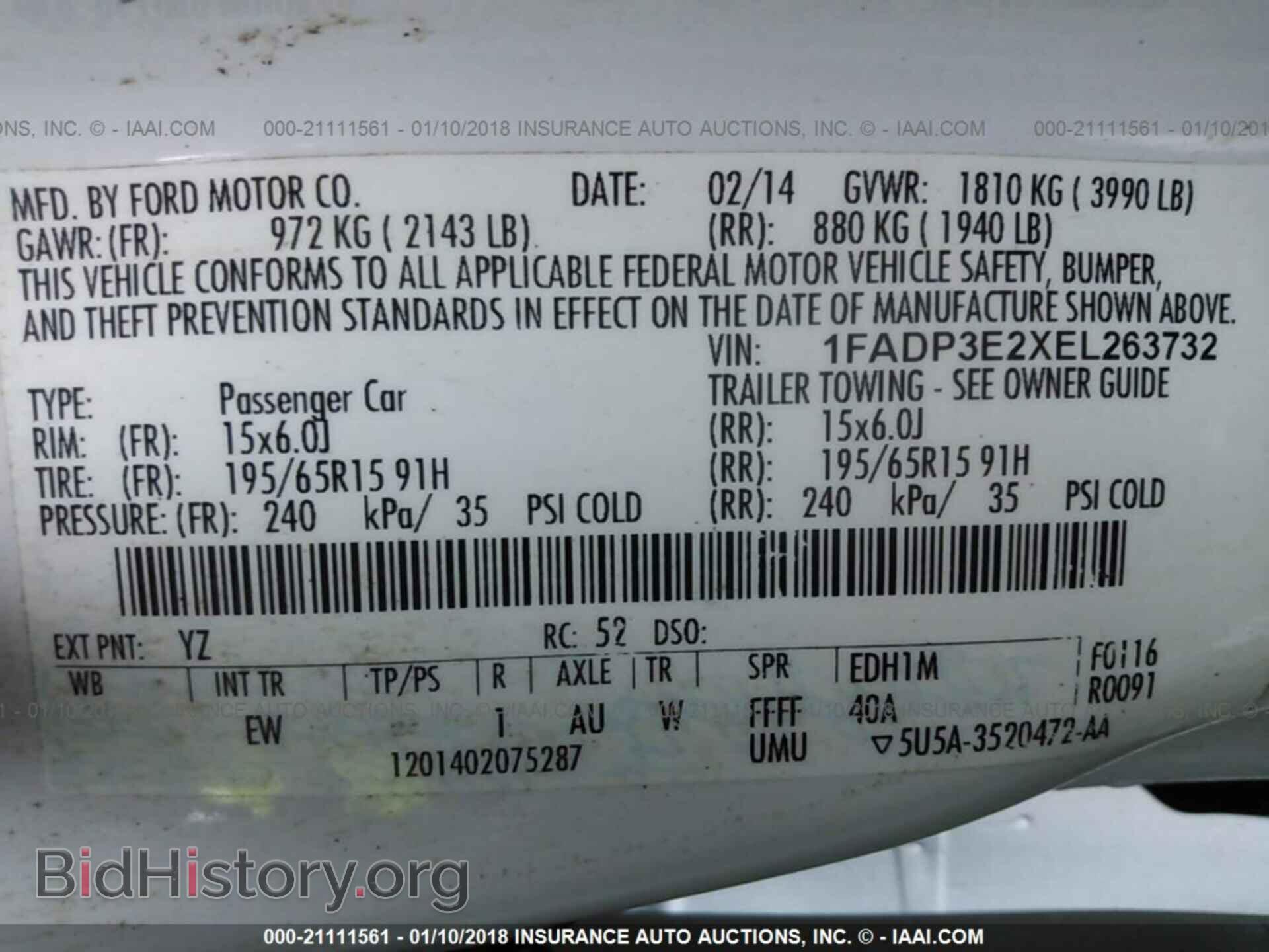 2014 Ford Focus - VIN: 1FADP3E2XEL263732 - Photo 9