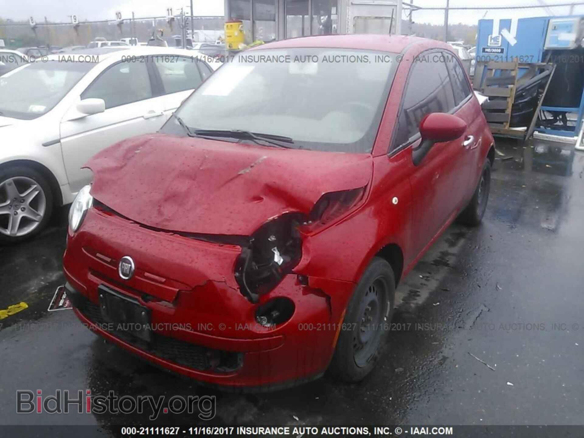 2012 Fiat 500 - VIN: 3C3CFFAR6CT364995 - Фото 2