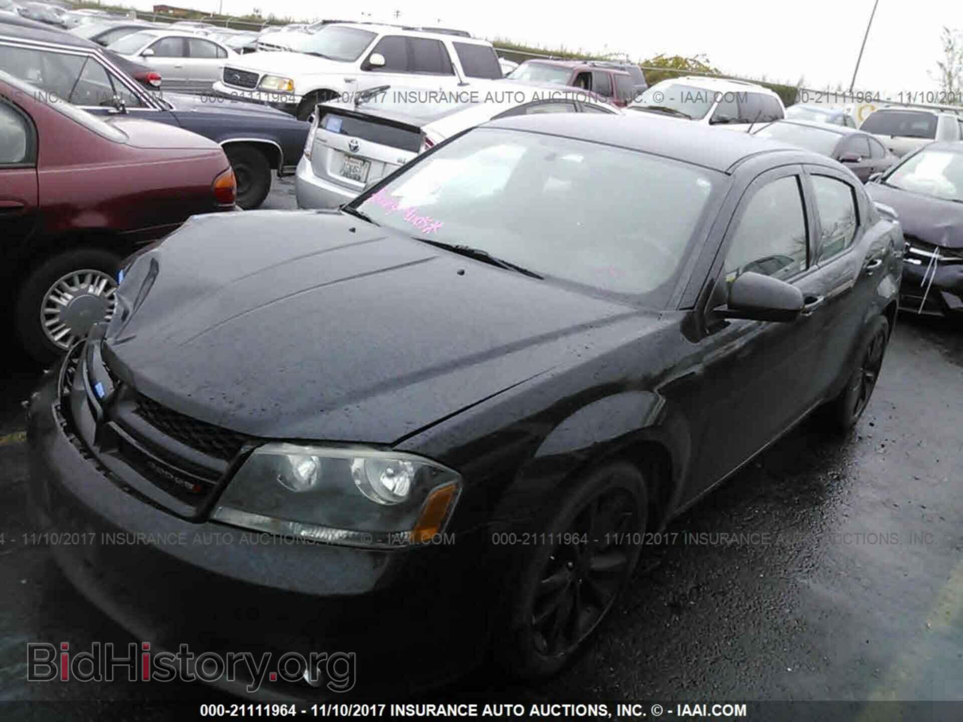 2013 Dodge Avenger - VIN: 1C3CDZCG0DN717431 - Фото 2