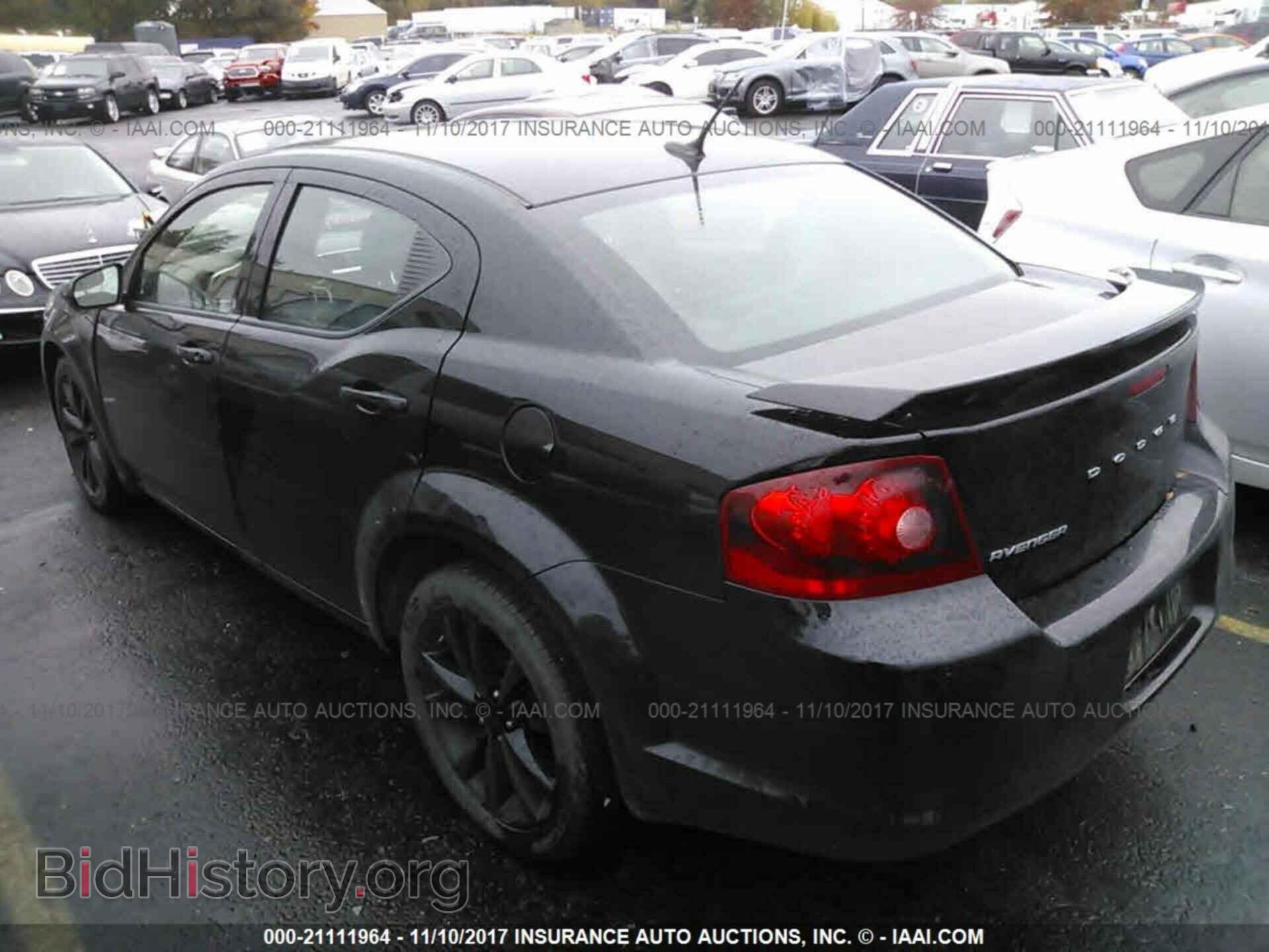 2013 Dodge Avenger - VIN: 1C3CDZCG0DN717431 - Фото 3