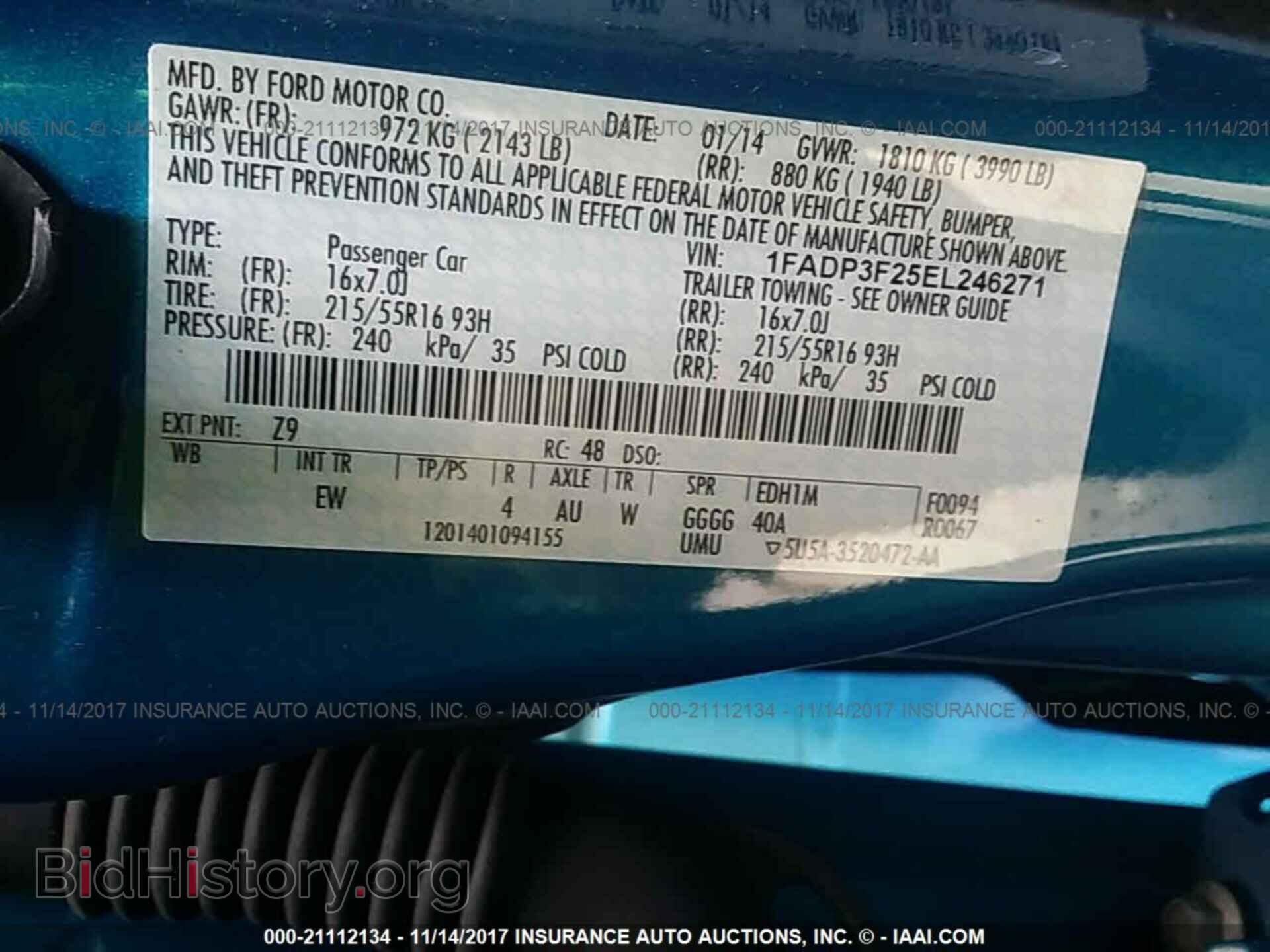 2014 Ford Focus - VIN: 1FADP3F25EL246271 - Photo 9