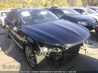 2013 Lexus LS, черный — VIN JTHBL5EF4D5121132, IAAI