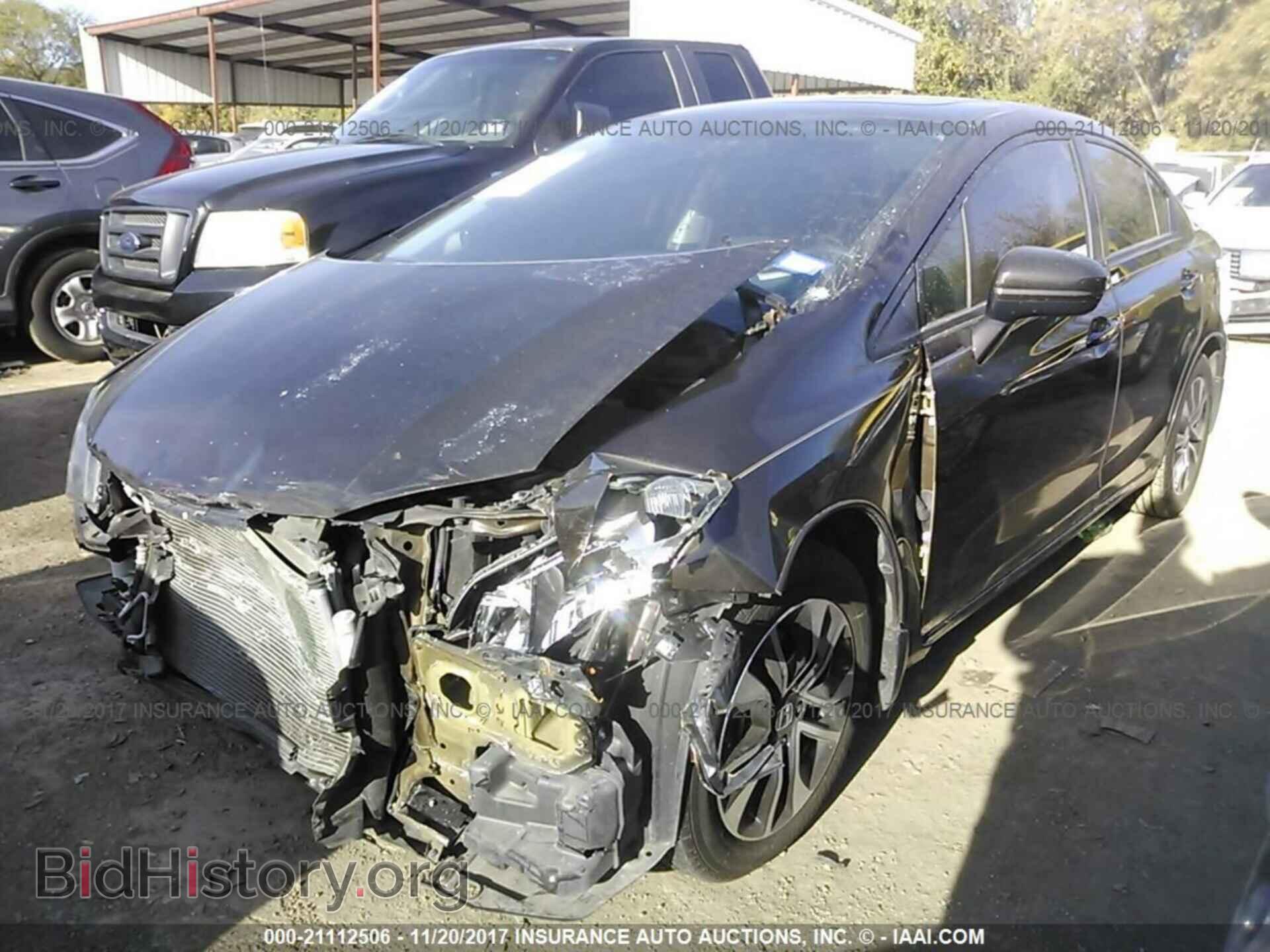 2014 Honda Civic - VIN: 2HGFB2F80EH559727 - Фото 2