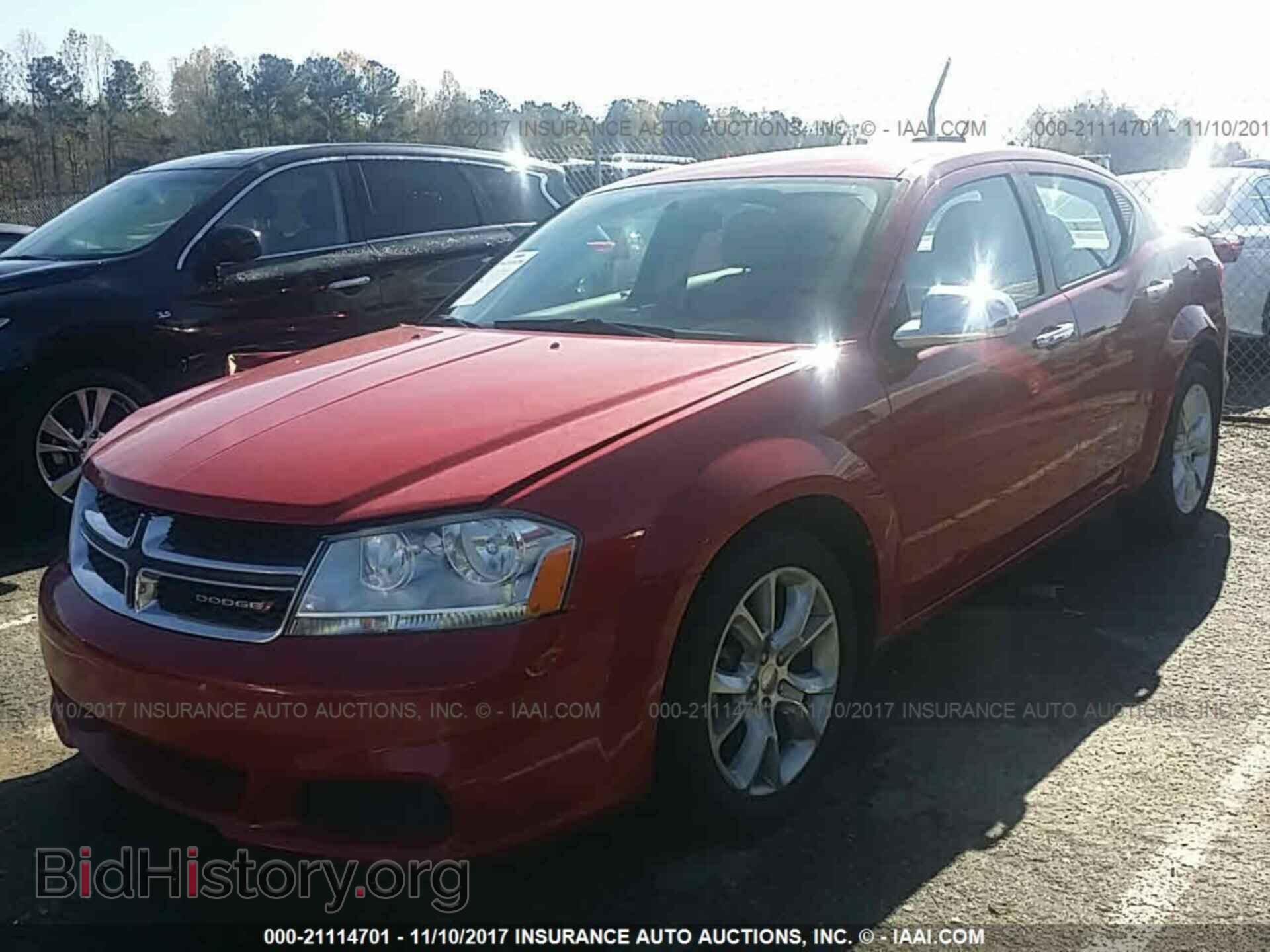 2013 Dodge Avenger - VIN: 1C3CDZAB8DN616046 - Фото 2