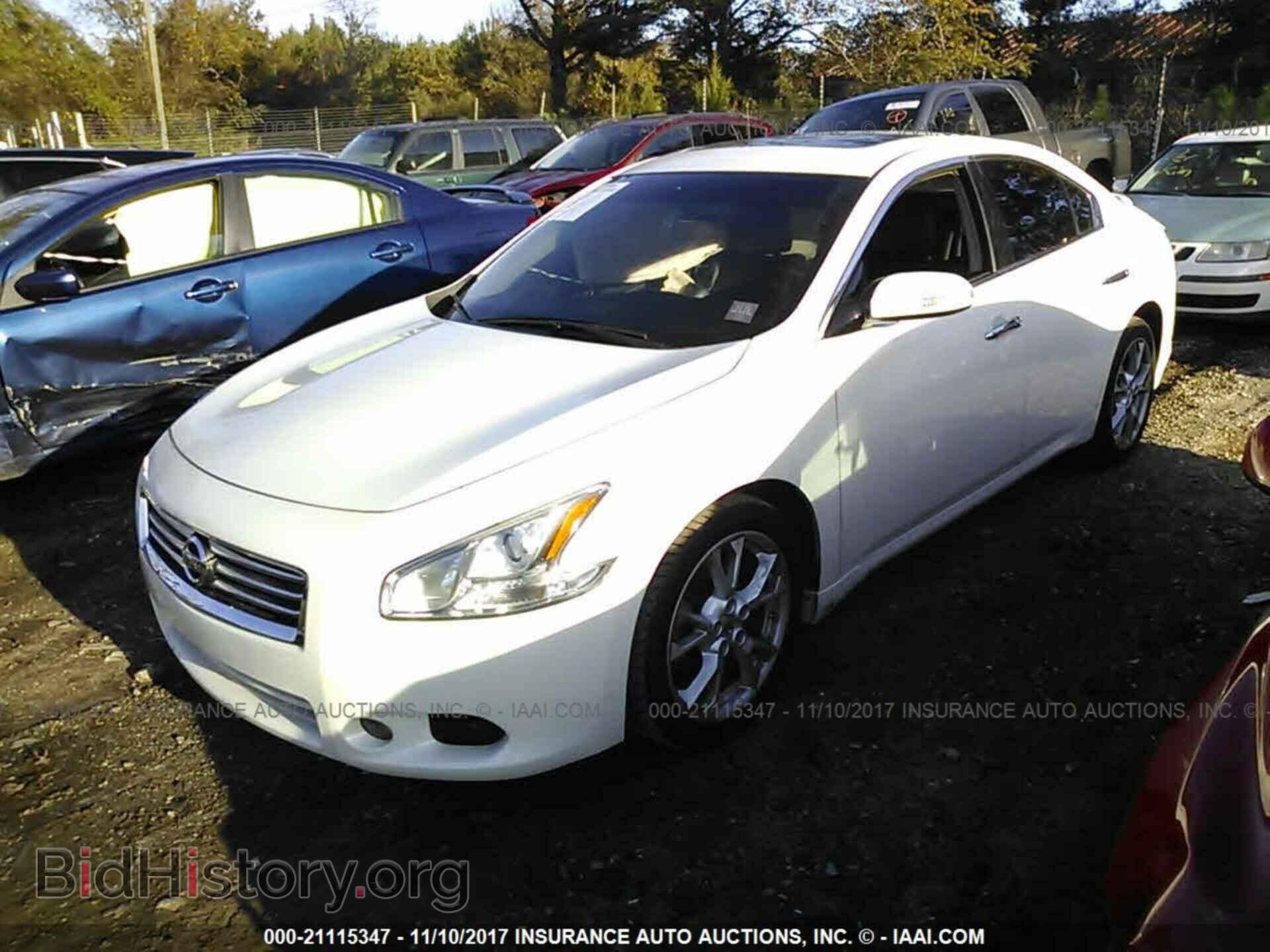 2013 Nissan Maxima - VIN: 1N4AA5AP6DC830194 - Фото 2