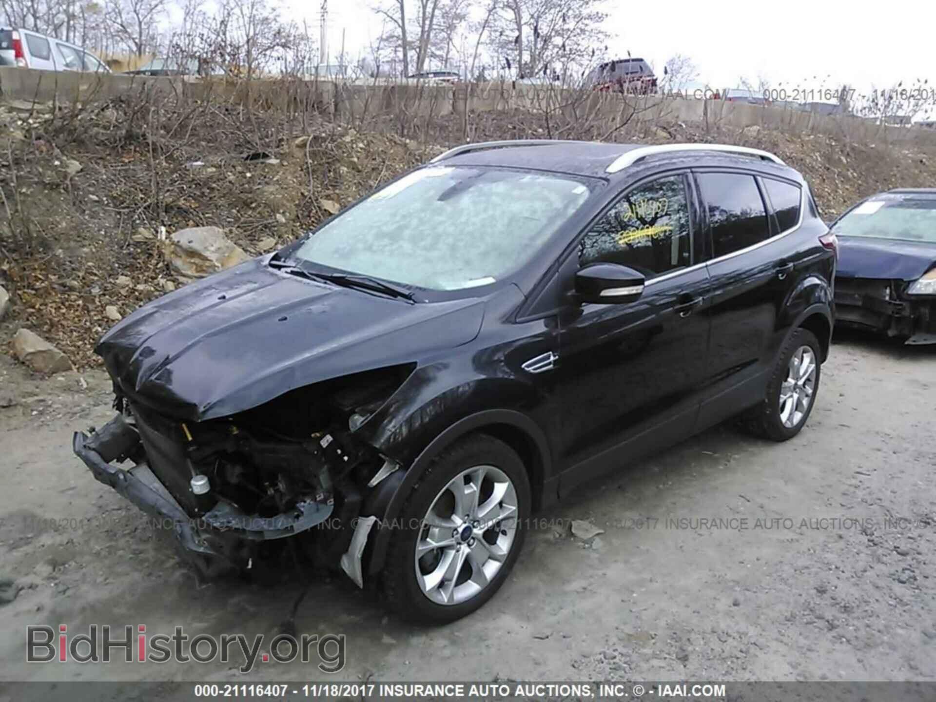 2014 Ford Escape - VIN: 1FMCU9J90EUC86592 - Фото 2